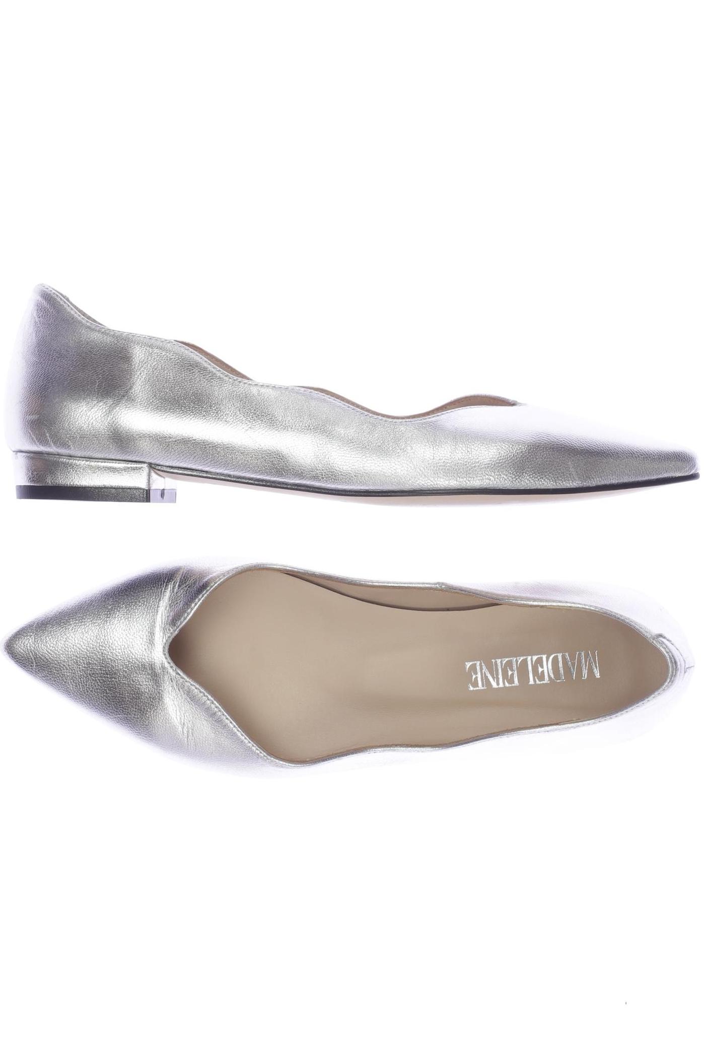 

Madeleine Damen Ballerinas, silber, Gr. 37