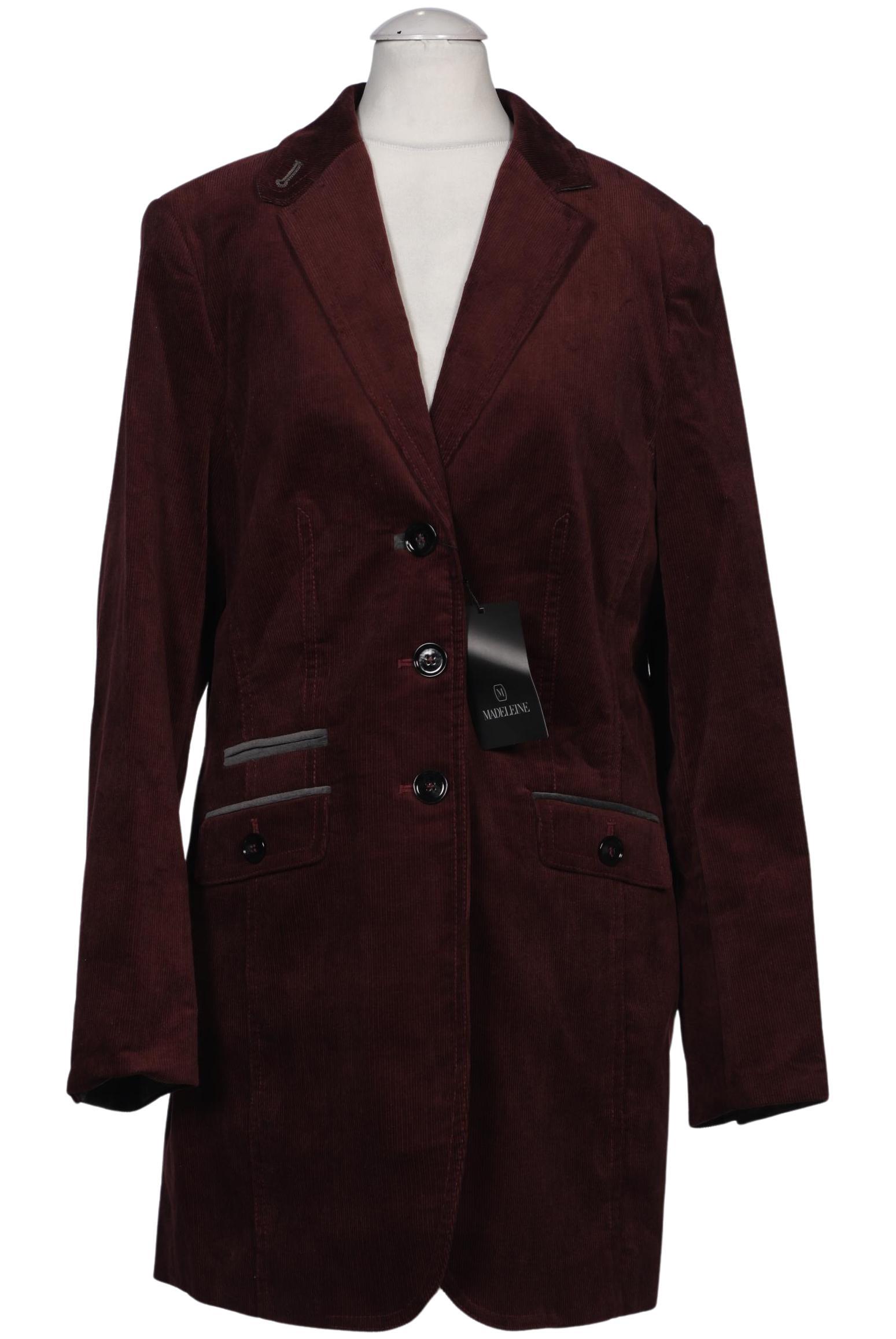 

Madeleine Damen Blazer, bordeaux, Gr. 40