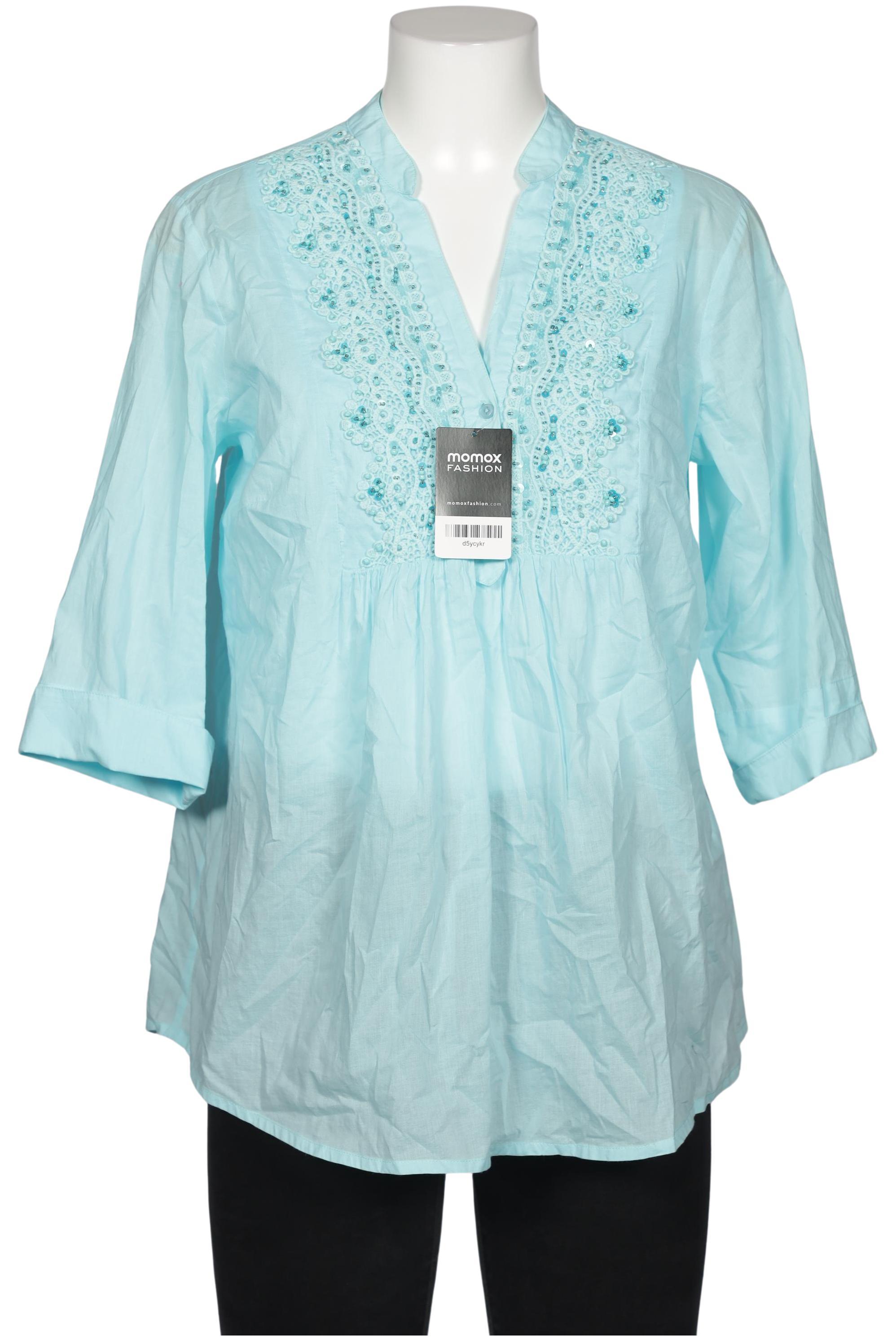 

Madeleine Damen Bluse, blau, Gr. 40