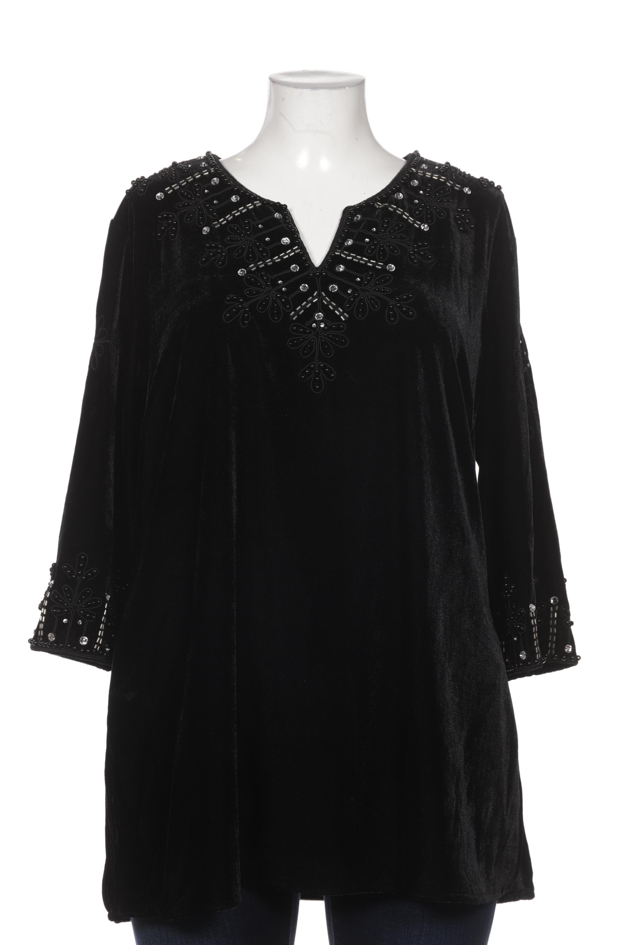 

Madeleine Damen Bluse, schwarz, Gr. 48