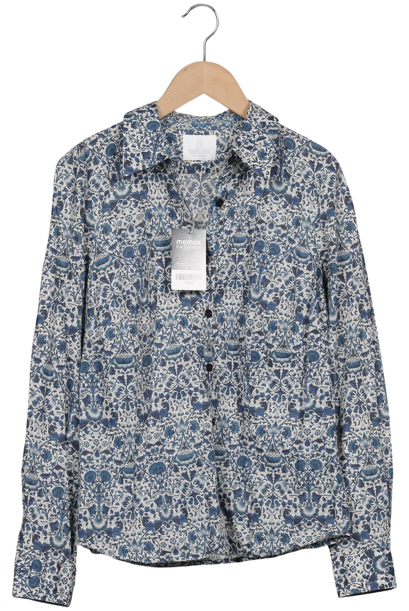 

Madeleine Damen Bluse, blau, Gr. 40