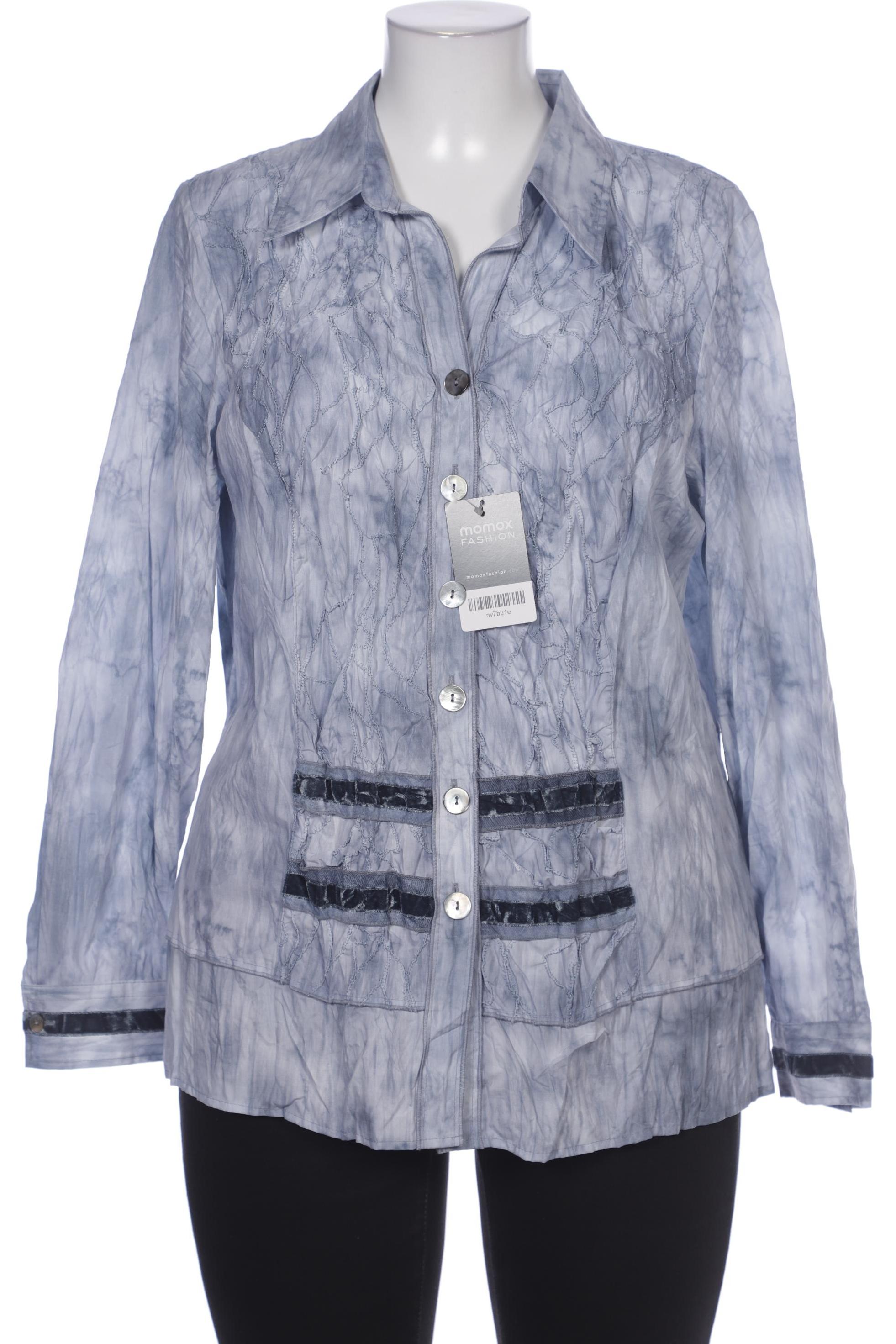 

Madeleine Damen Bluse, blau, Gr. 46