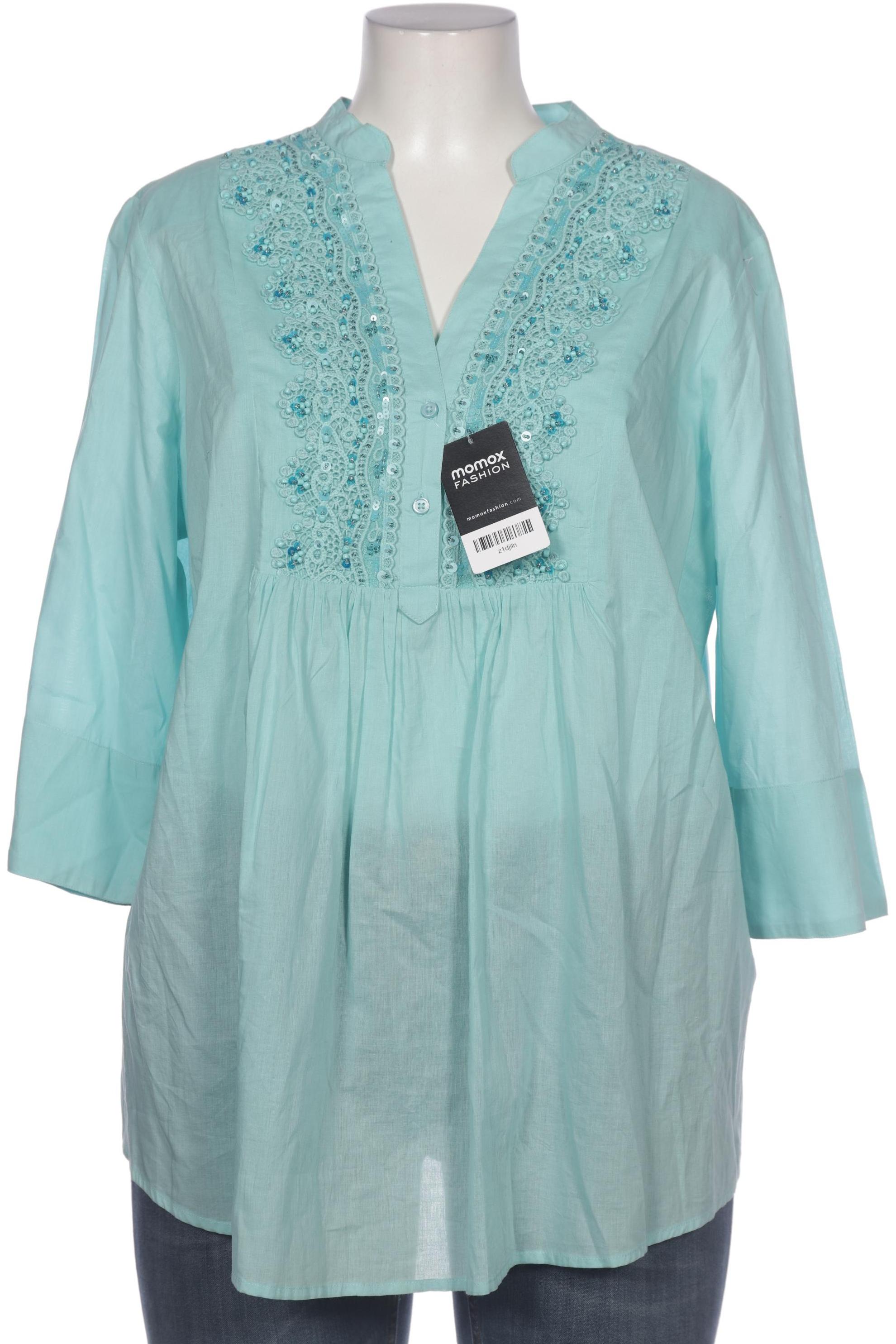 

Madeleine Damen Bluse, blau, Gr. 48