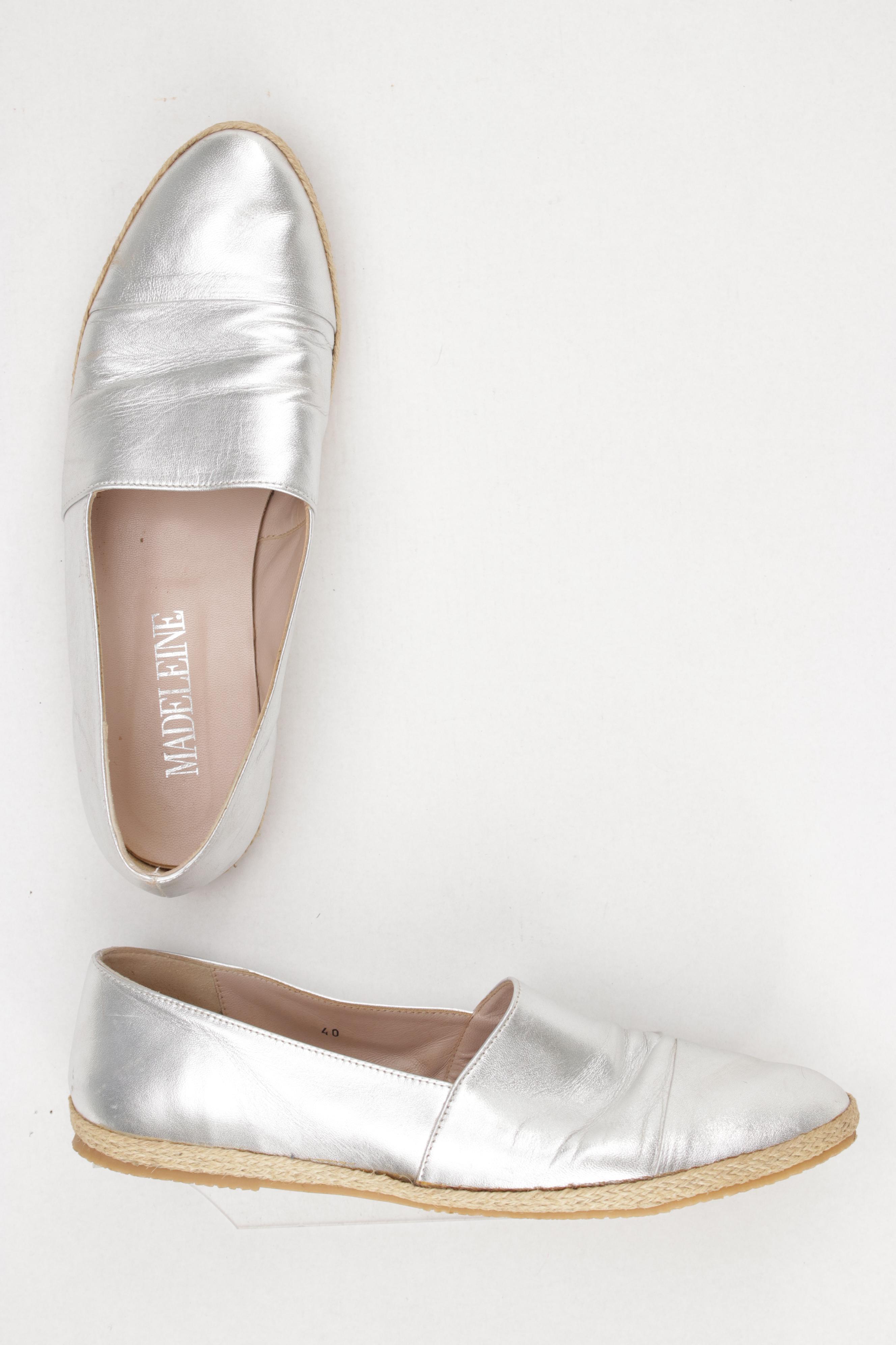 

Madeleine Damen Halbschuh, silber, Gr. 40