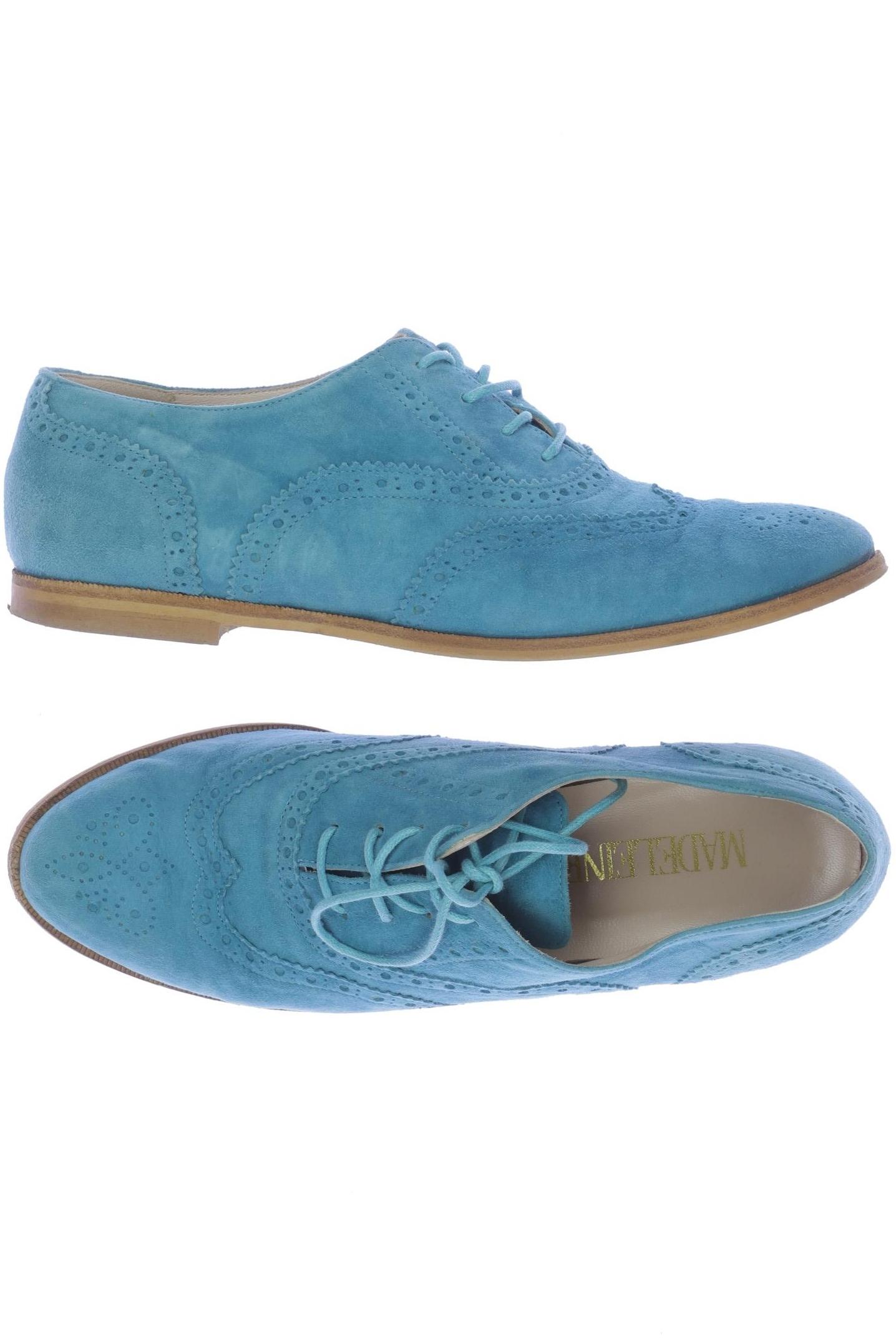 

Madeleine Damen Halbschuh, blau, Gr. 37