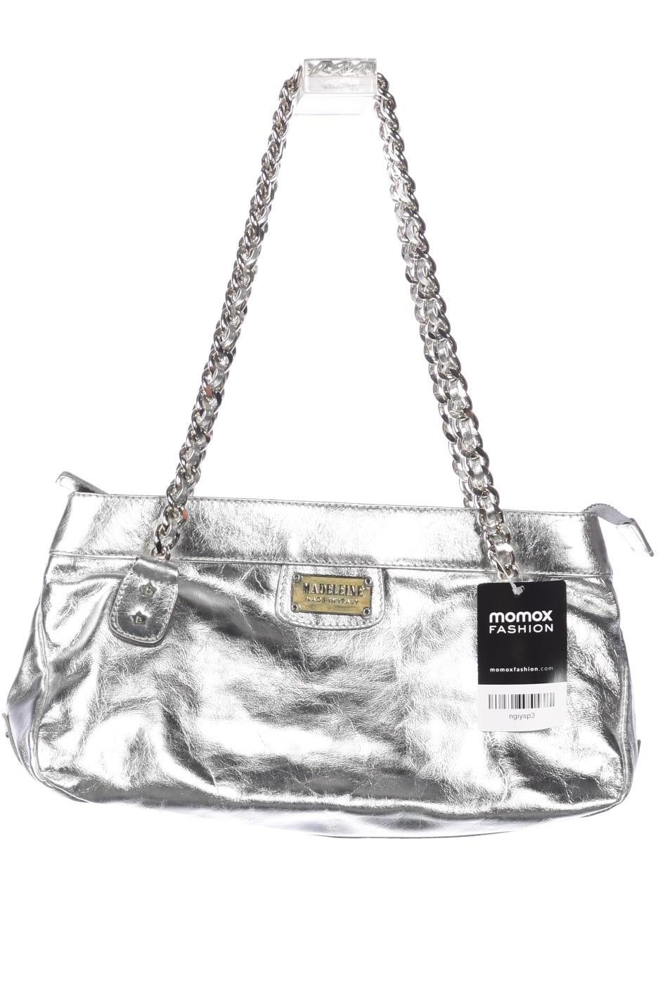 

Madeleine Damen Handtasche, silber, Gr.