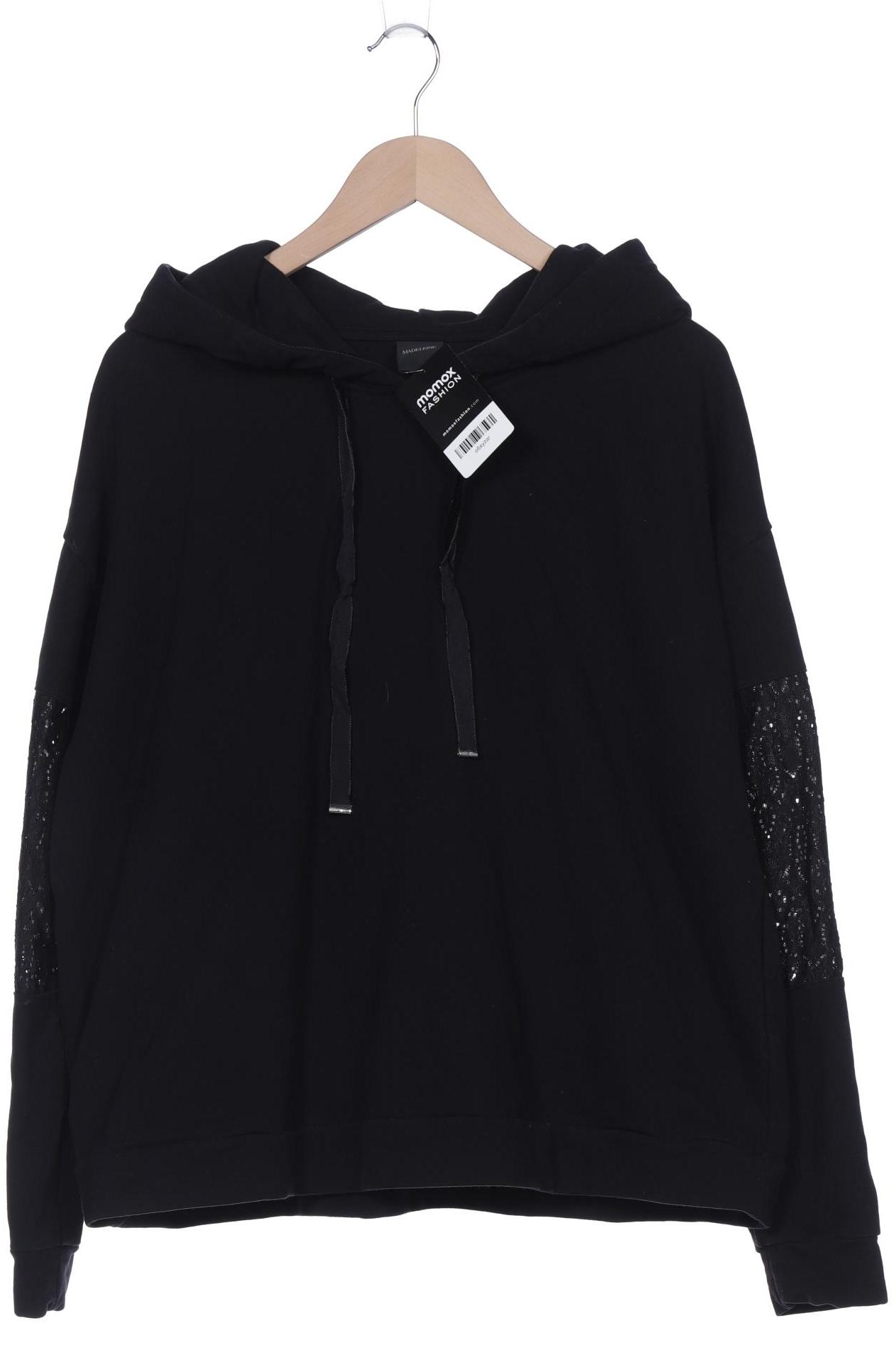

Madeleine Damen Kapuzenpullover, schwarz, Gr. 48