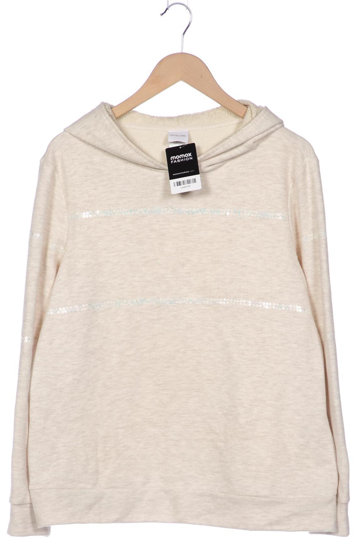 

Madeleine Damen Kapuzenpullover, beige, Gr. 42