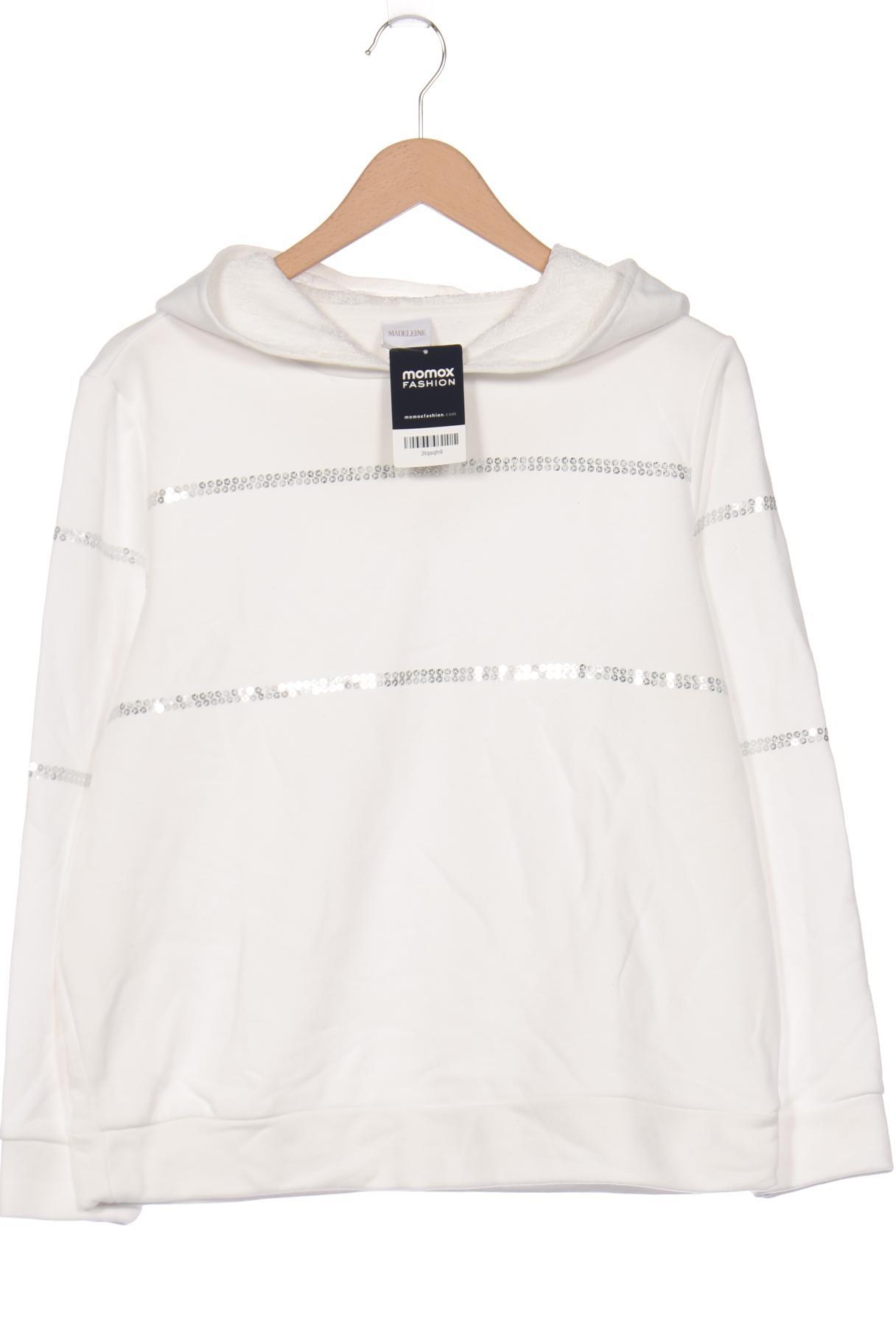 

Madeleine Damen Kapuzenpullover, weiß, Gr. 42