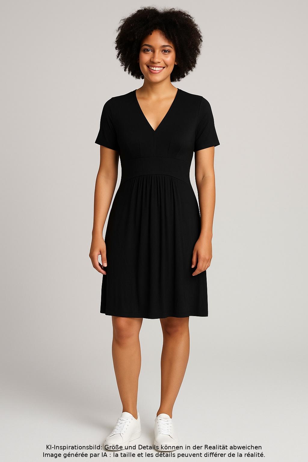 

Madeleine Damen Kleid, schwarz, Gr. 40