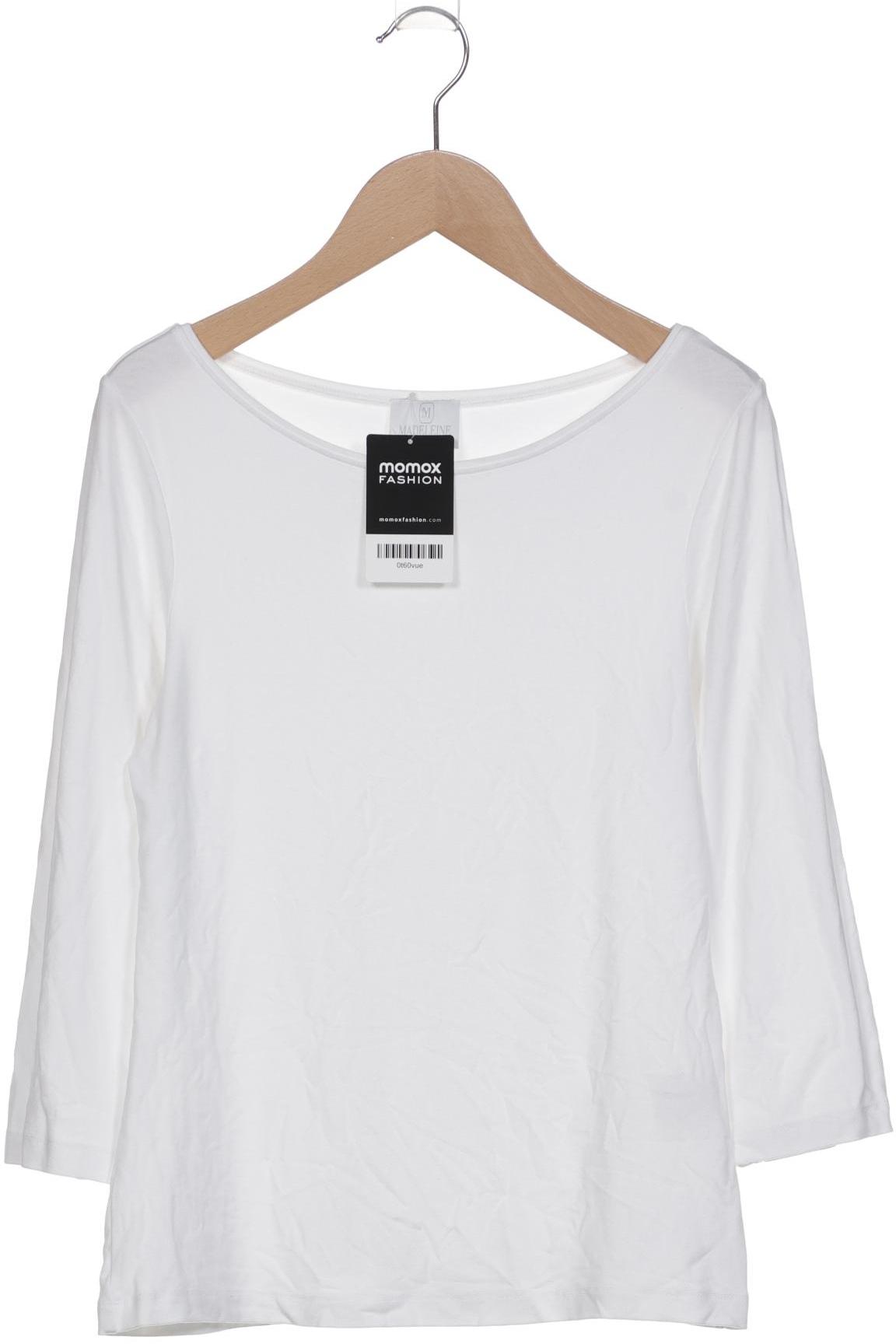 

Madeleine Damen Langarmshirt, weiß, Gr. 36