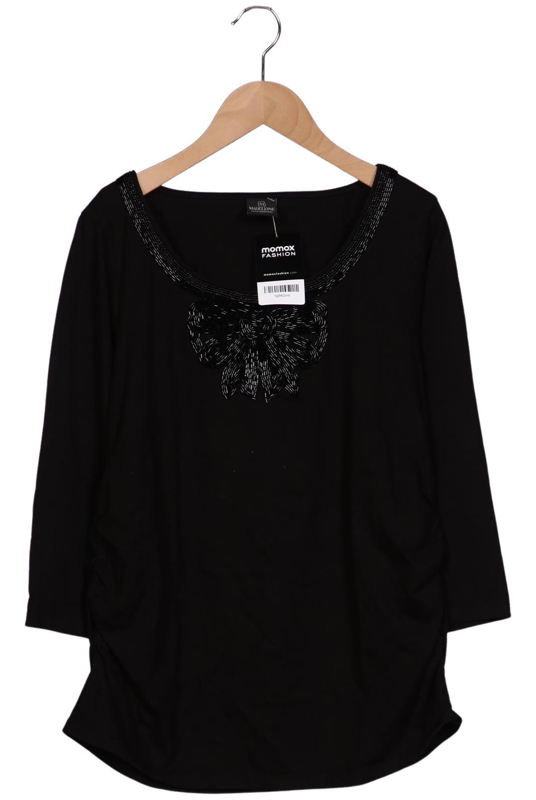 

Madeleine Damen Langarmshirt, schwarz, Gr. 42
