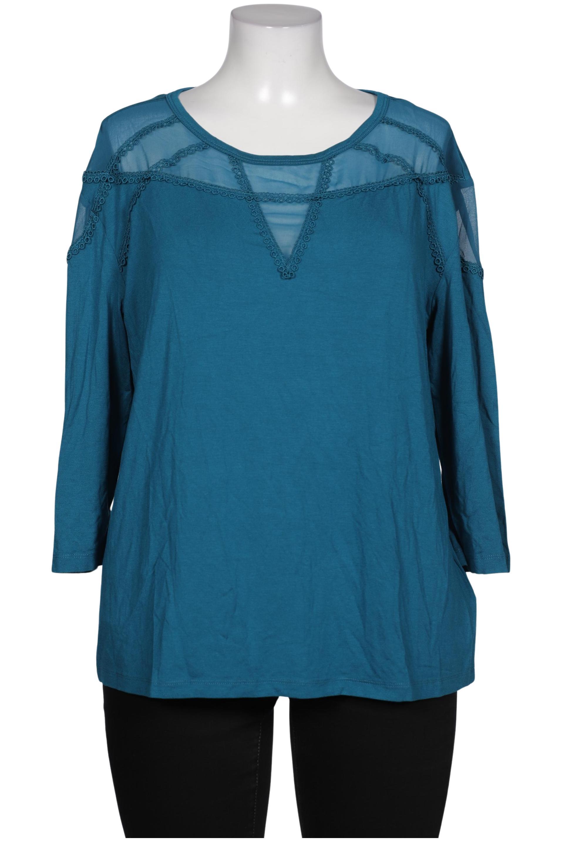 

Madeleine Damen Langarmshirt, blau, Gr. 46