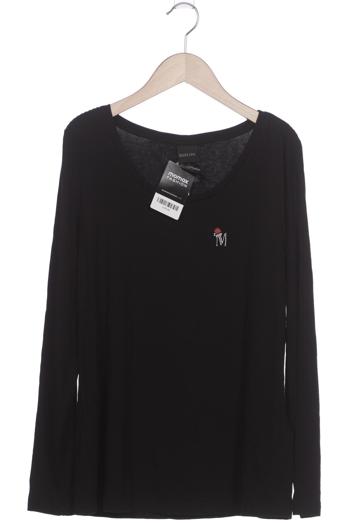 

Madeleine Damen Langarmshirt, schwarz, Gr. 42