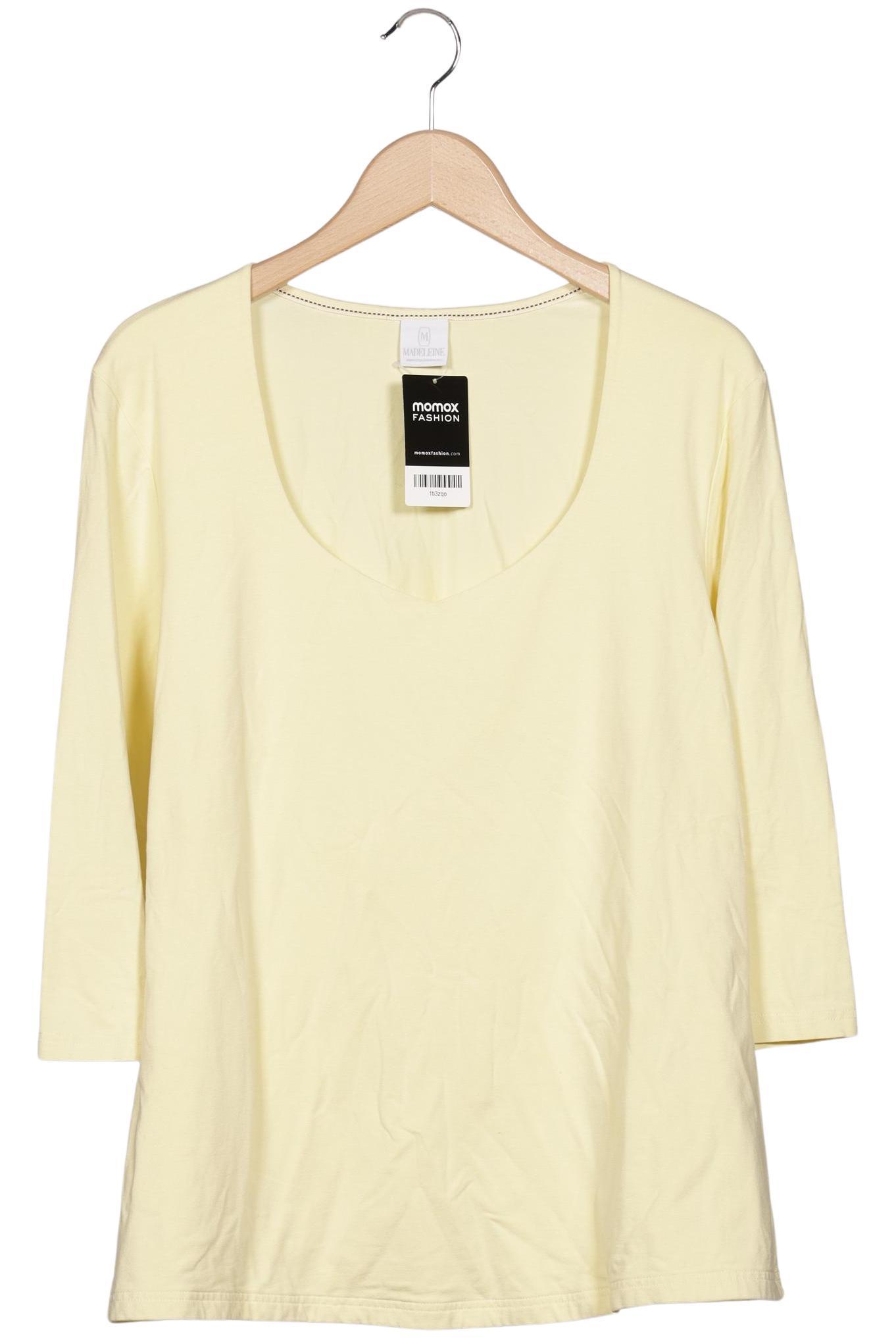 

Madeleine Damen Langarmshirt, gelb, Gr. 46