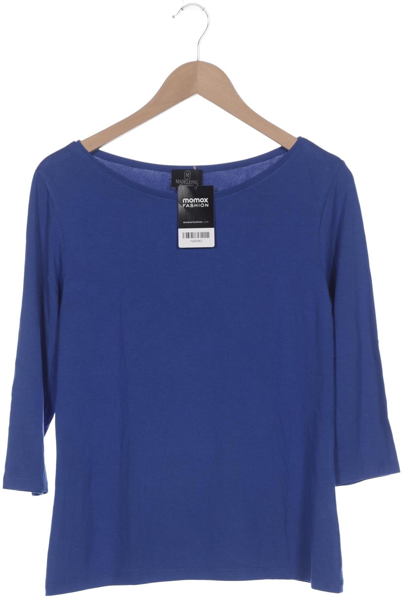

Madeleine Damen Langarmshirt, blau, Gr. 42