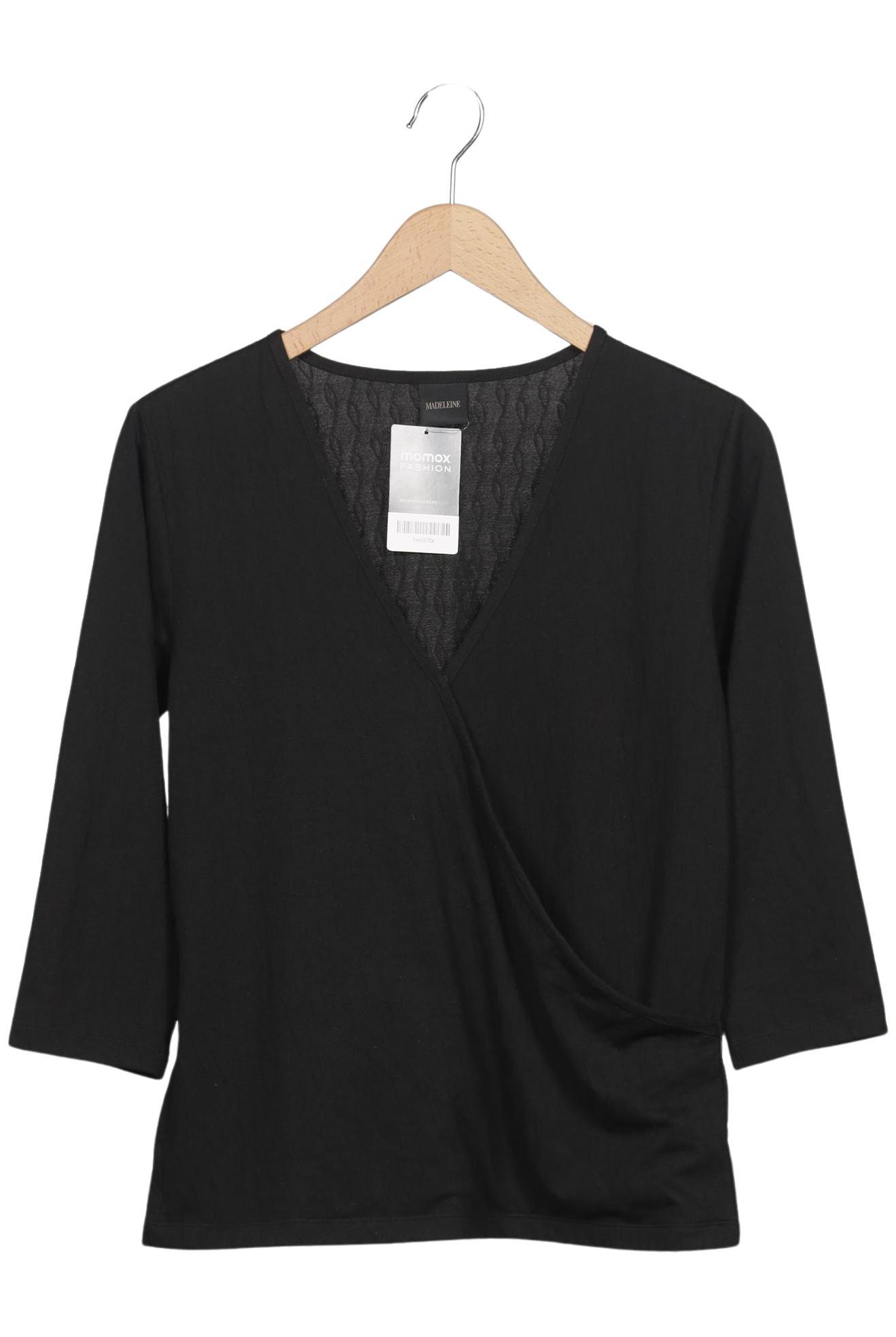 

Madeleine Damen Langarmshirt, schwarz, Gr. 40