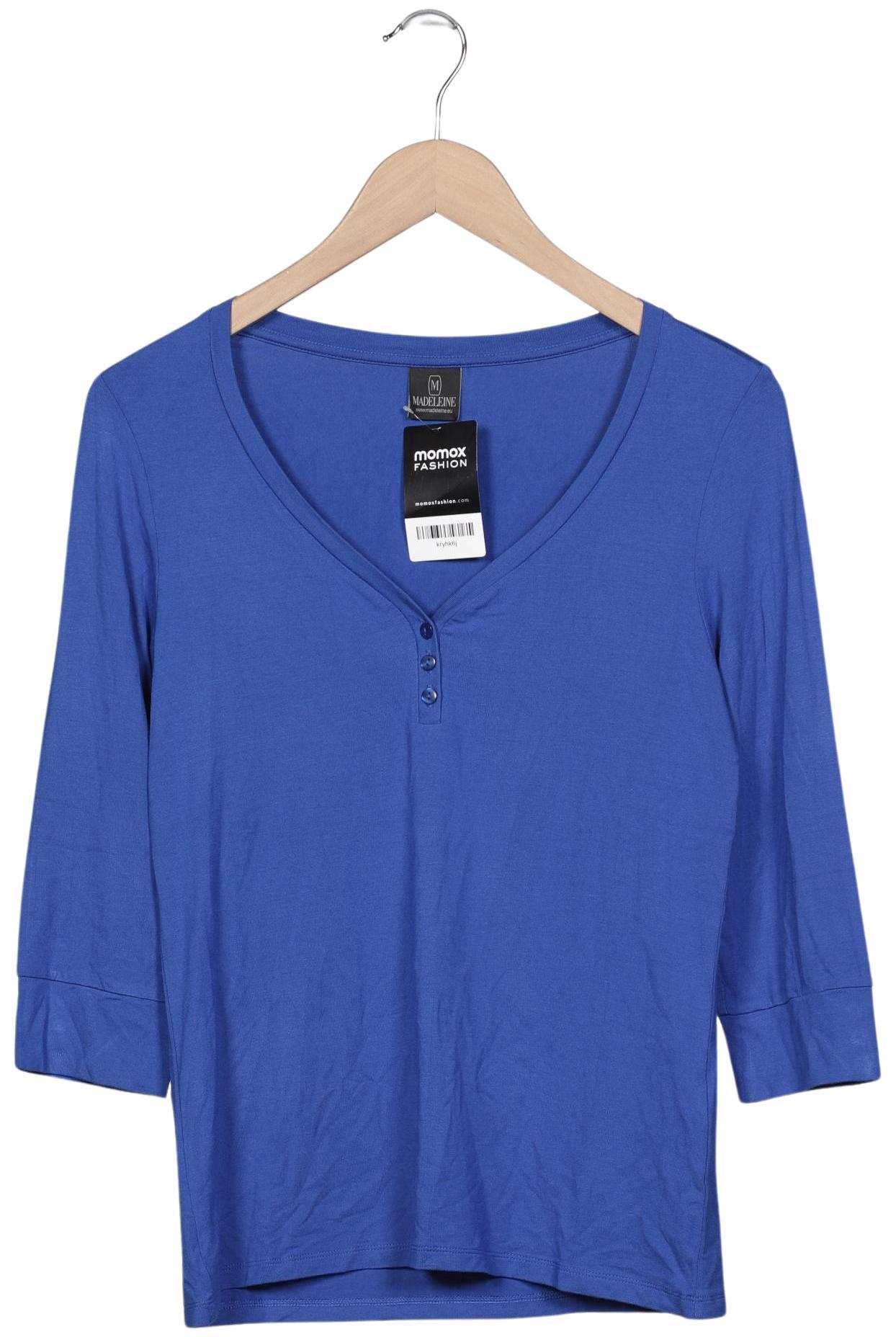 

Madeleine Damen Langarmshirt, blau, Gr. 38