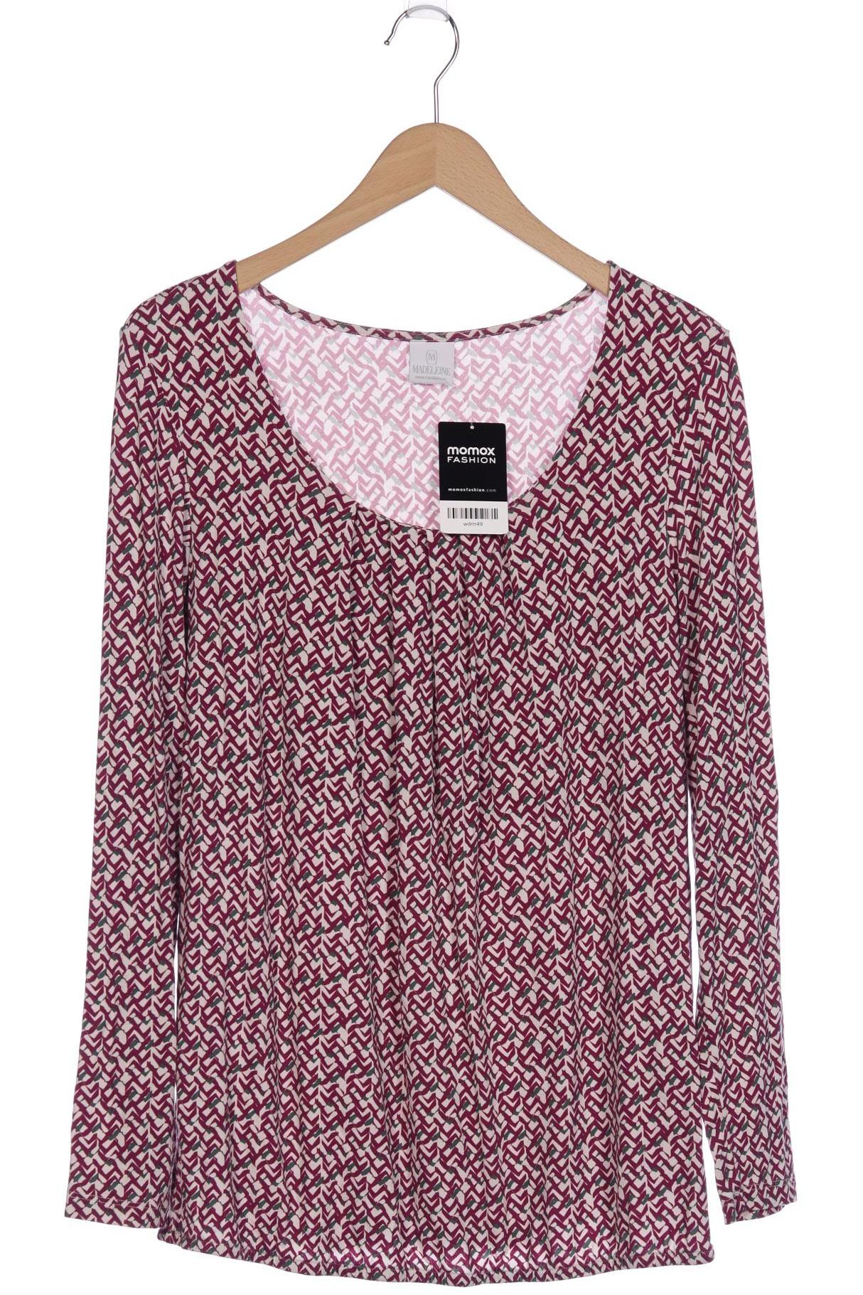 

Madeleine Damen Langarmshirt, bordeaux, Gr. 42