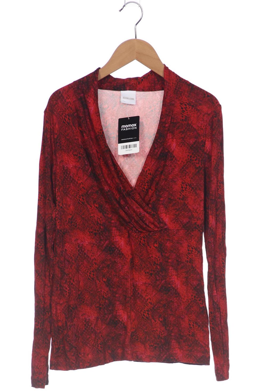 

Madeleine Damen Langarmshirt, rot, Gr. 36
