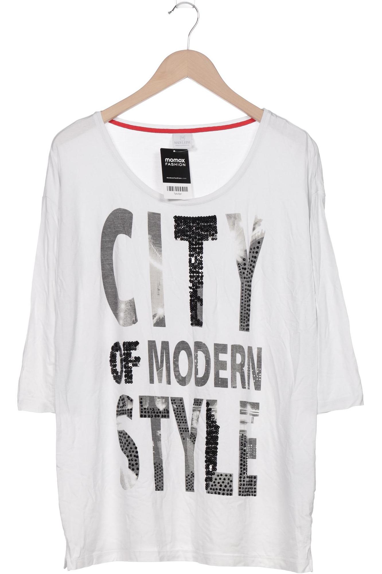 

Madeleine Damen Langarmshirt, weiß, Gr. 42