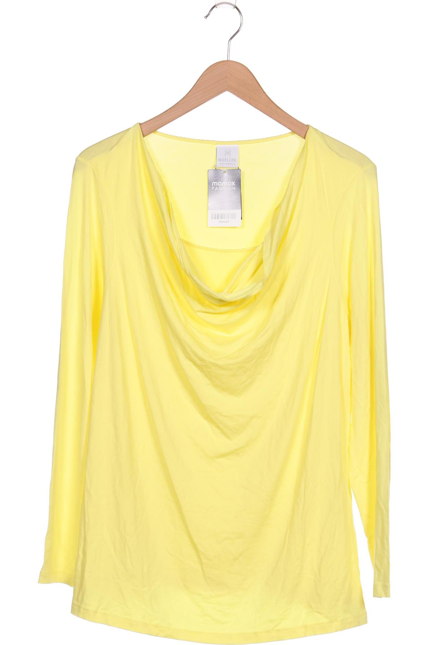

Madeleine Damen Langarmshirt, gelb, Gr. 46