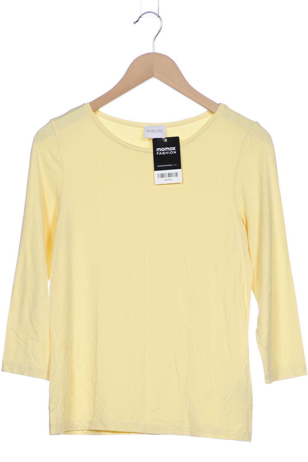 

Madeleine Damen Langarmshirt, gelb, Gr. 38