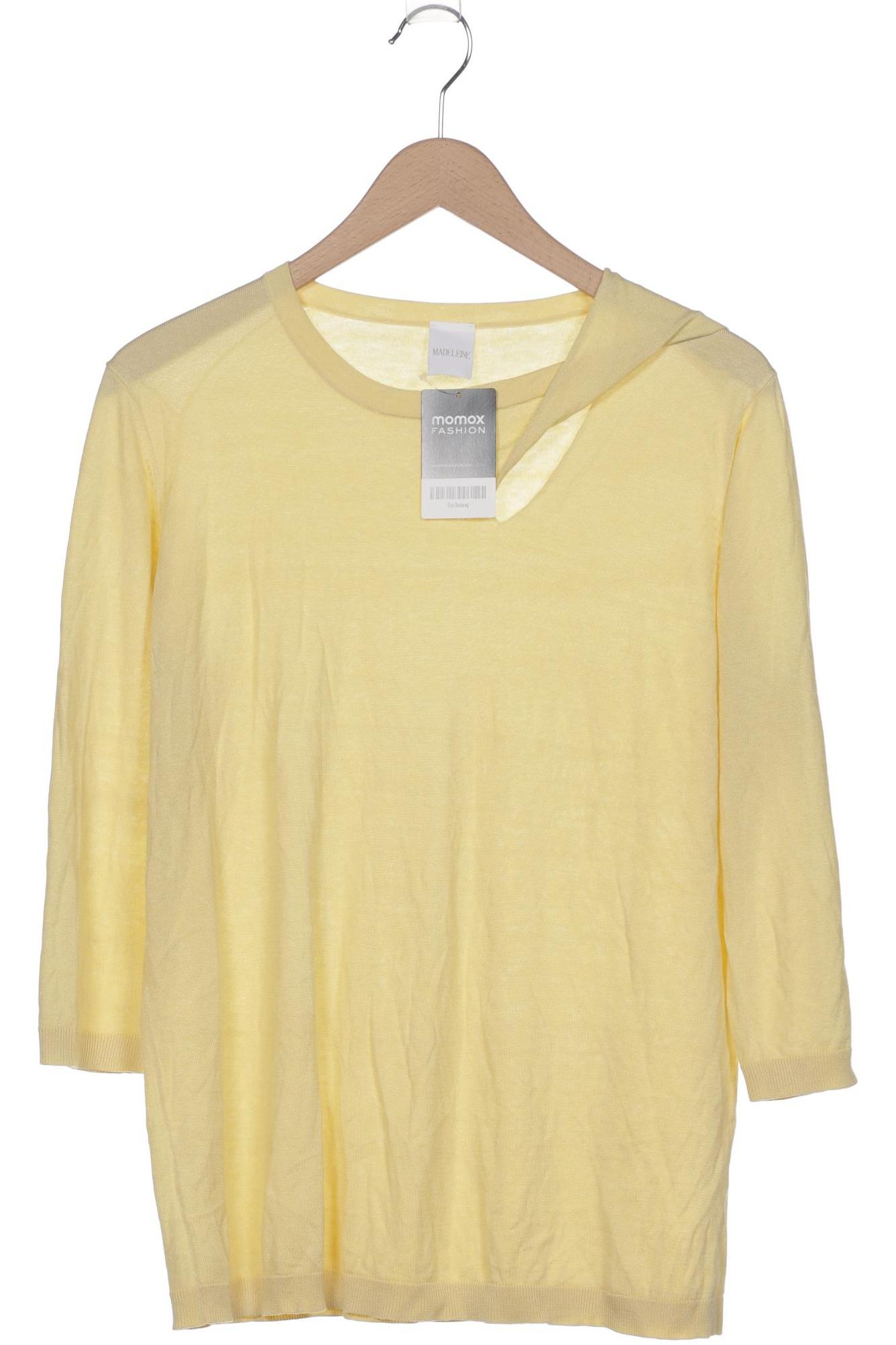 

Madeleine Damen Langarmshirt, gelb, Gr. 44