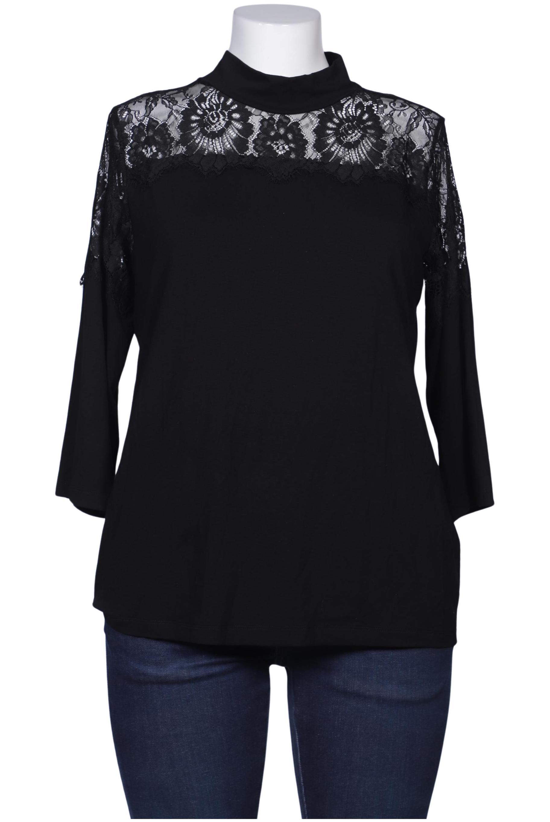 

Madeleine Damen Langarmshirt, schwarz, Gr. 46