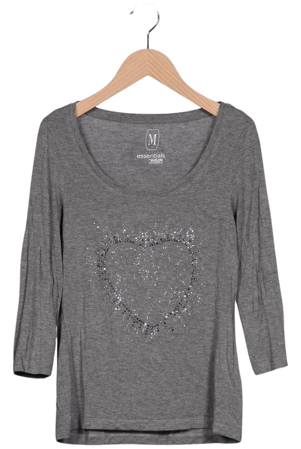 

Madeleine Damen Langarmshirt, grau, Gr. 36