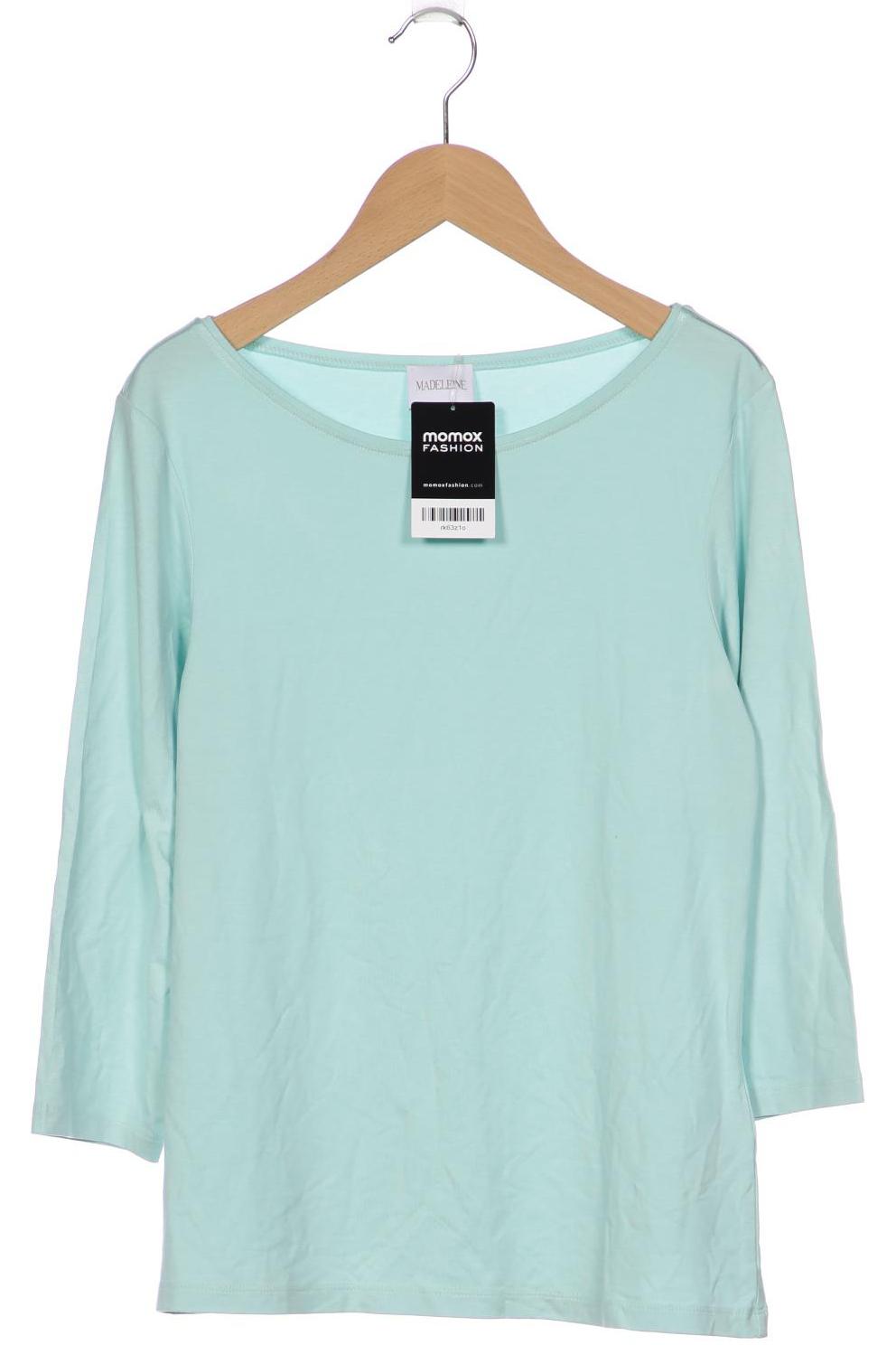 

Madeleine Damen Langarmshirt, türkis, Gr. 36