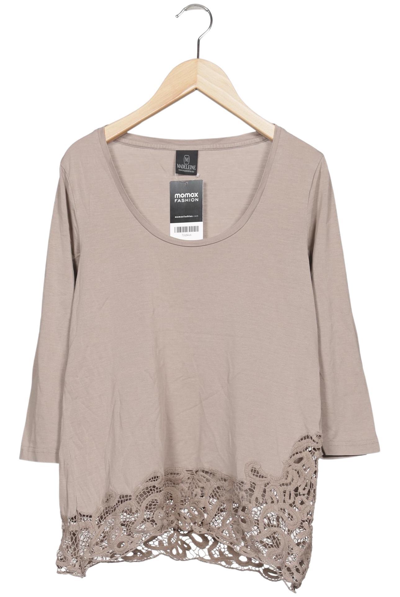

Madeleine Damen Langarmshirt, beige, Gr. 36