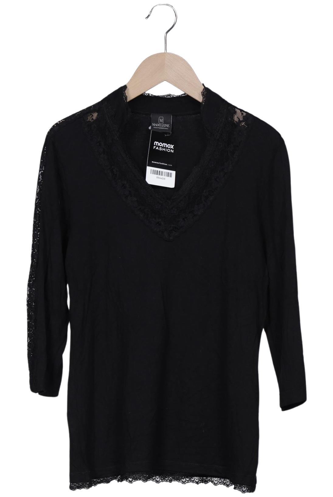 

Madeleine Damen Langarmshirt, schwarz, Gr. 36