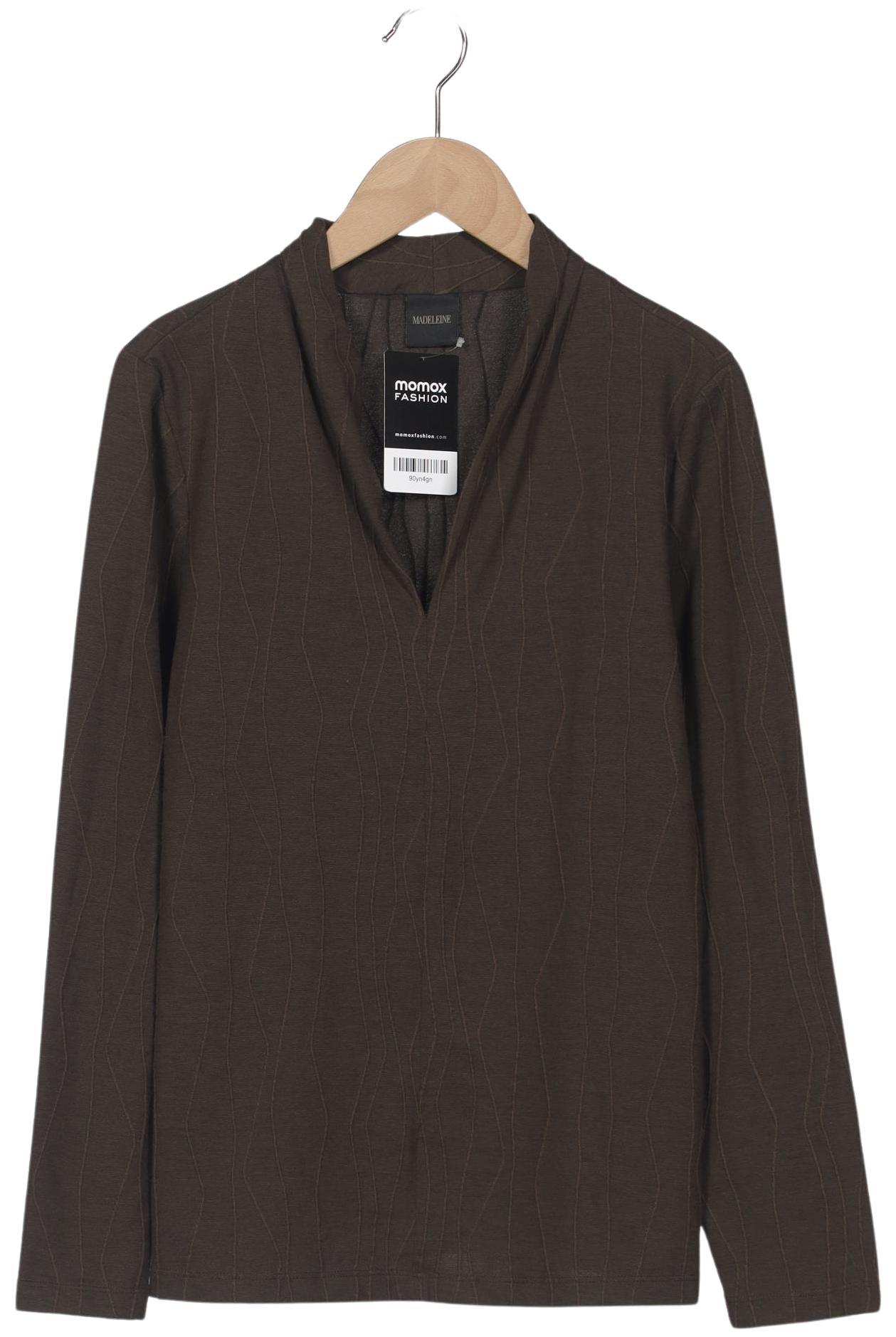 

Madeleine Damen Langarmshirt, braun, Gr. 40