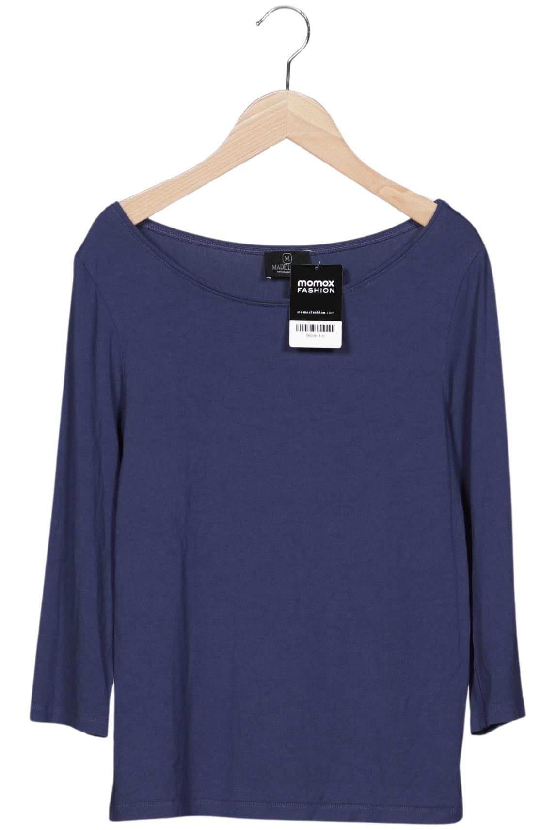 

Madeleine Damen Langarmshirt, marineblau, Gr. 38