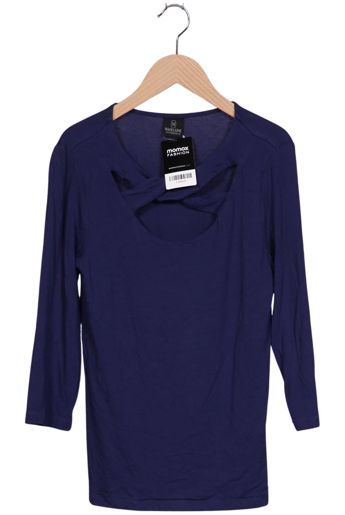 

Madeleine Damen Langarmshirt, blau, Gr. 38