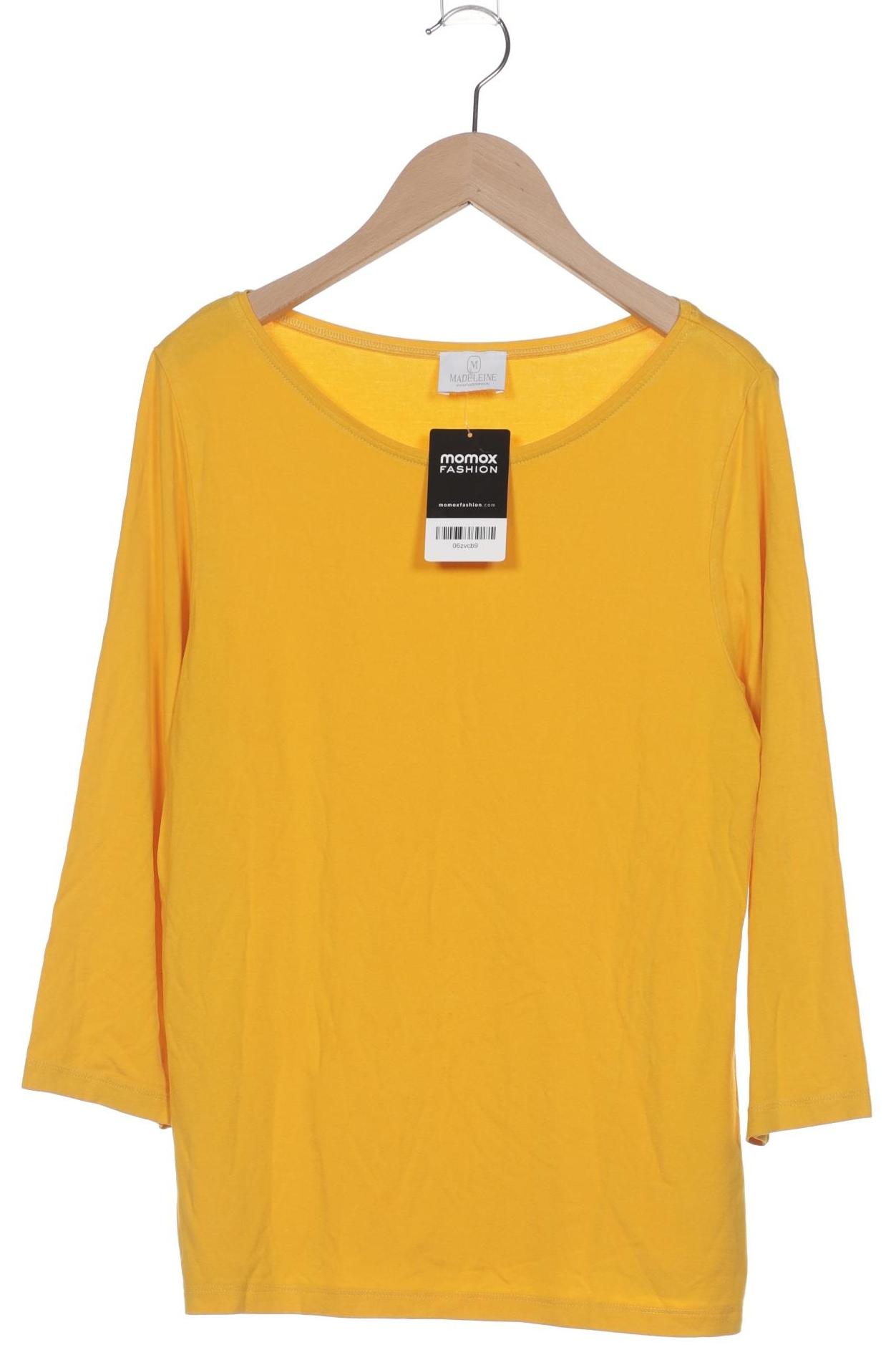 

Madeleine Damen Langarmshirt, gelb, Gr. 42