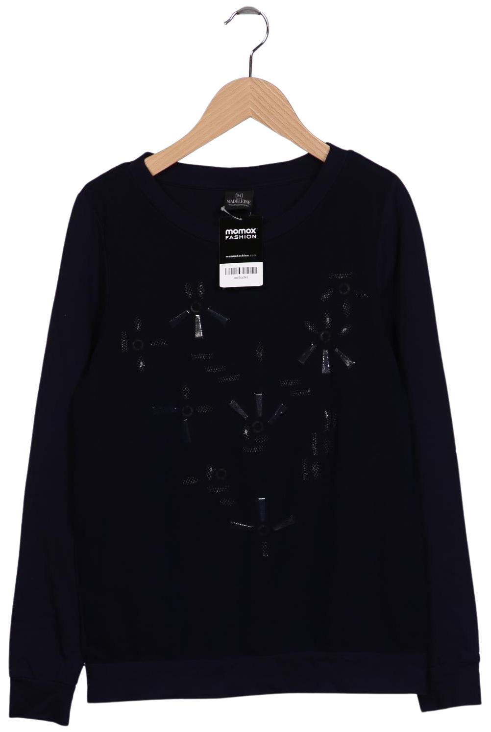 

Madeleine Damen Langarmshirt, marineblau, Gr. 36