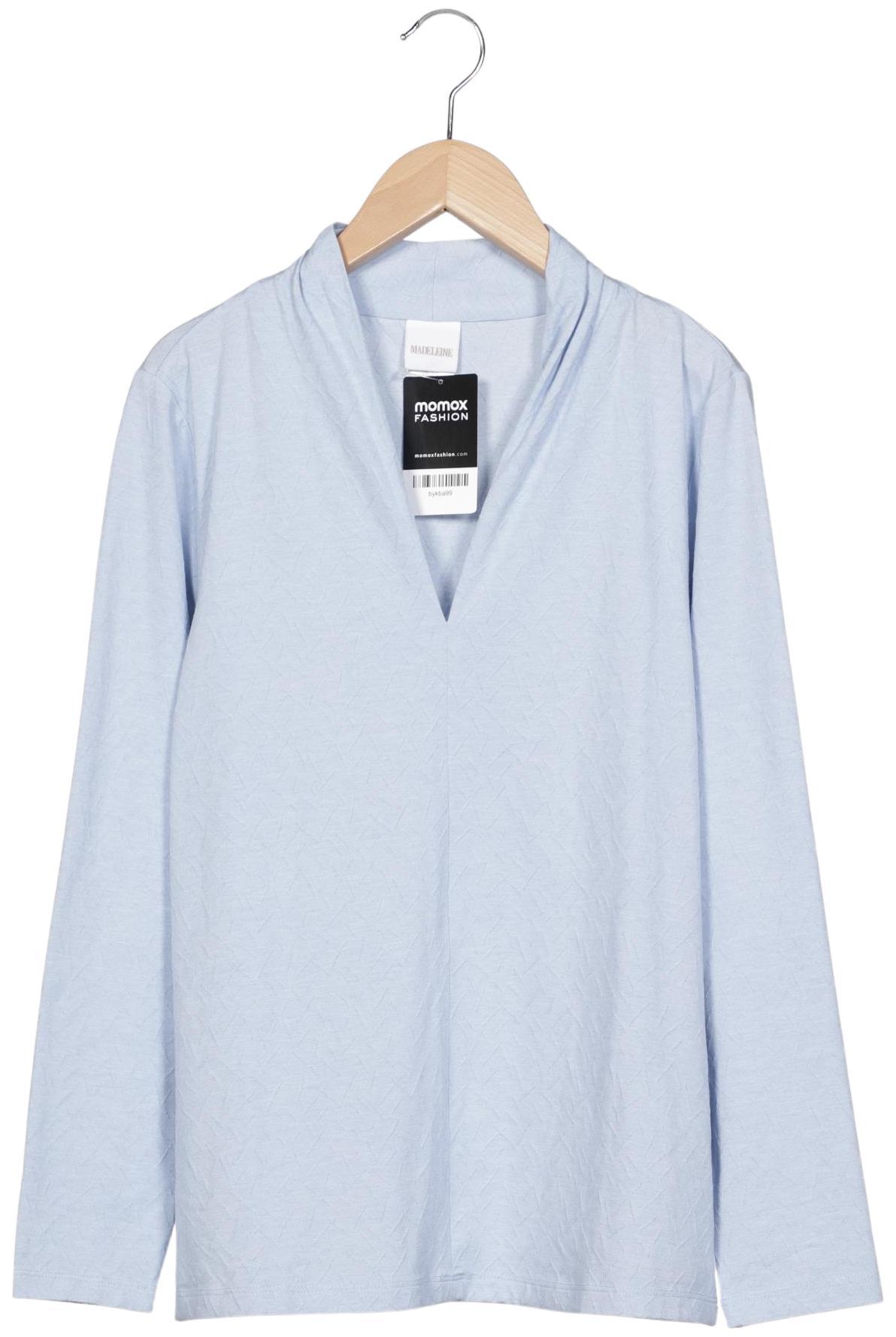 

Madeleine Damen Langarmshirt, blau, Gr. 38