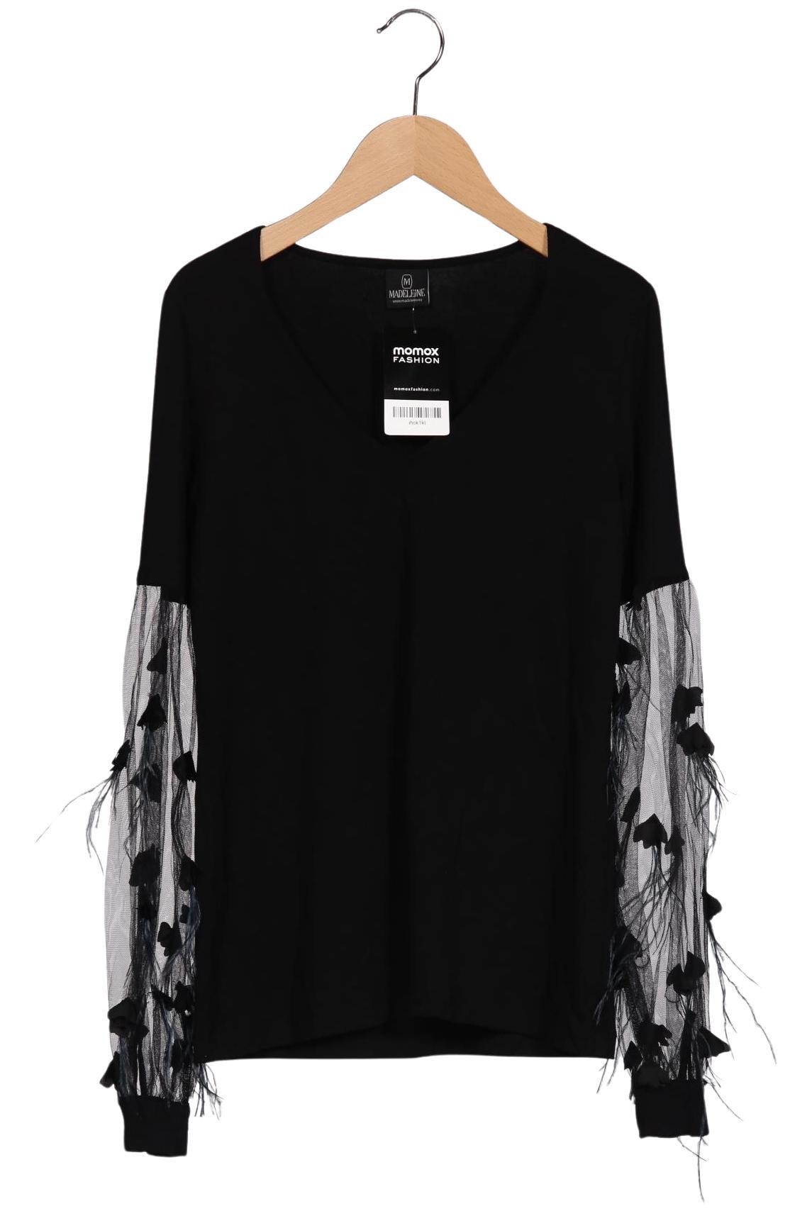 

Madeleine Damen Langarmshirt, schwarz, Gr. 38