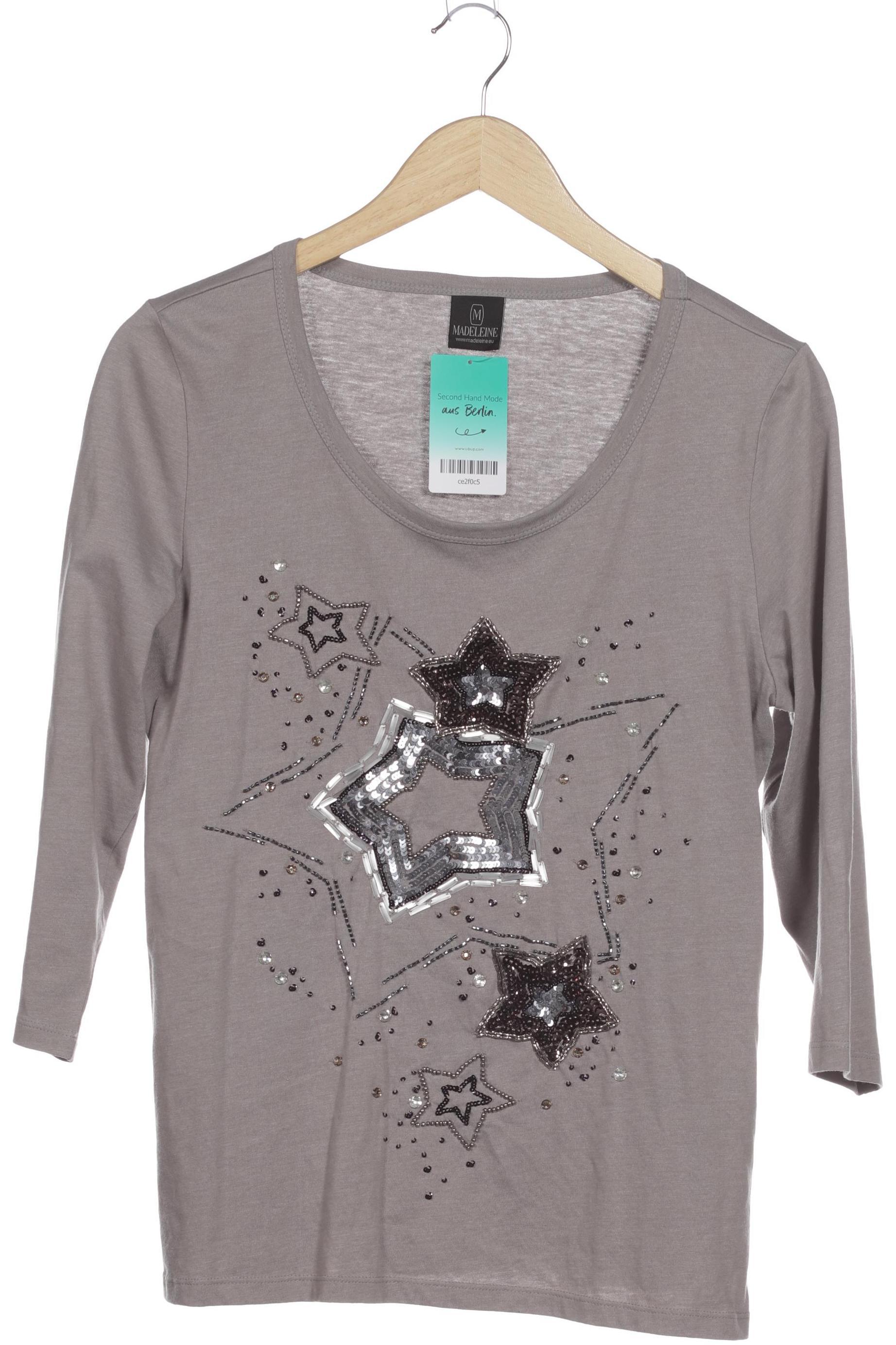 

Madeleine Damen Langarmshirt, grau, Gr. 42
