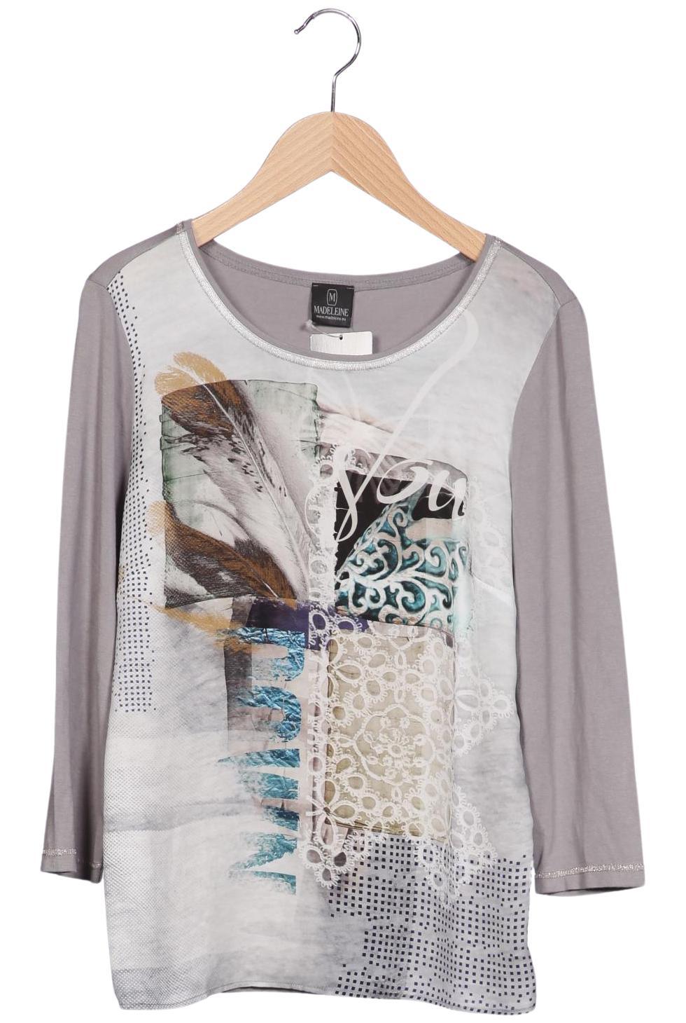 

Madeleine Damen Langarmshirt, grau, Gr. 34