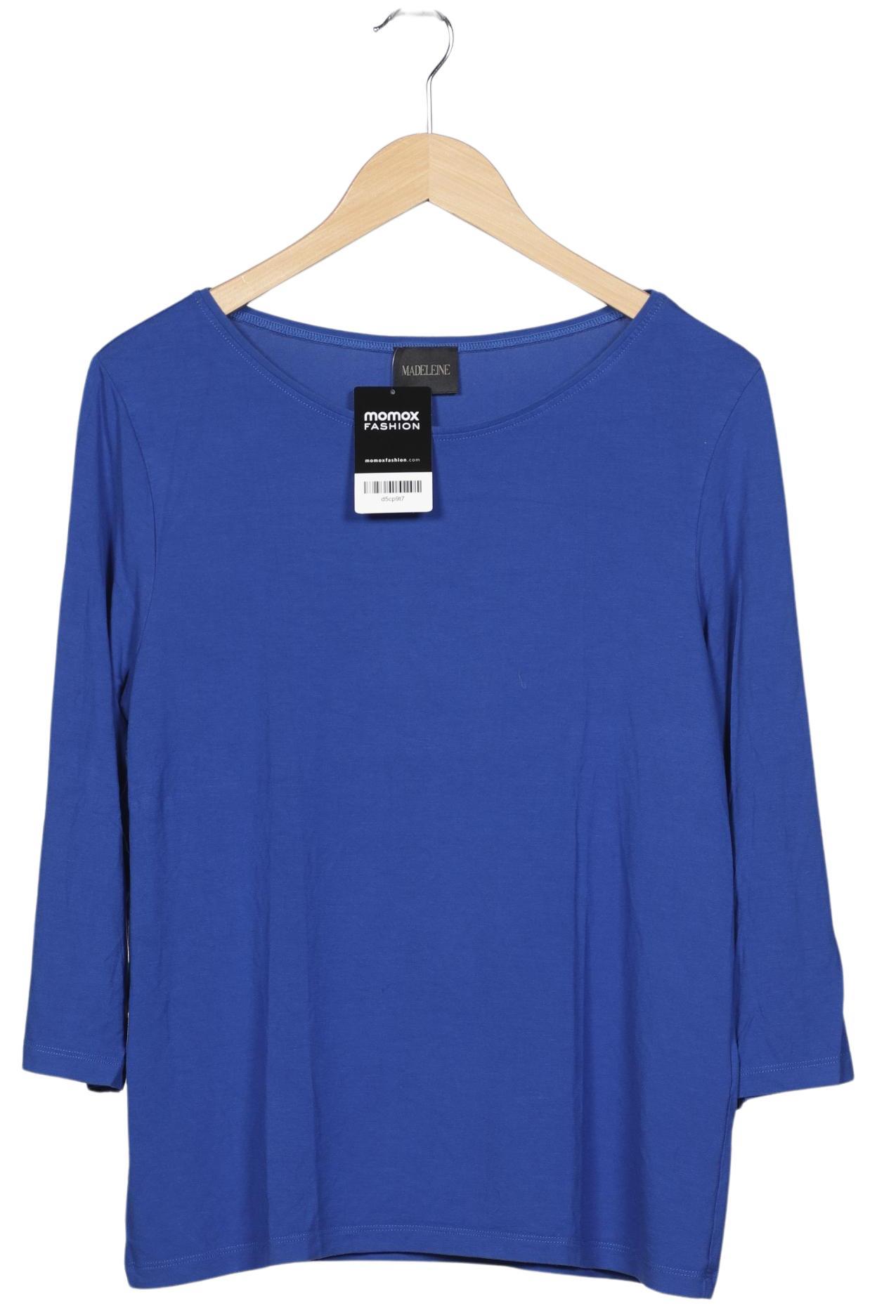 

Madeleine Damen Langarmshirt, blau, Gr. 44