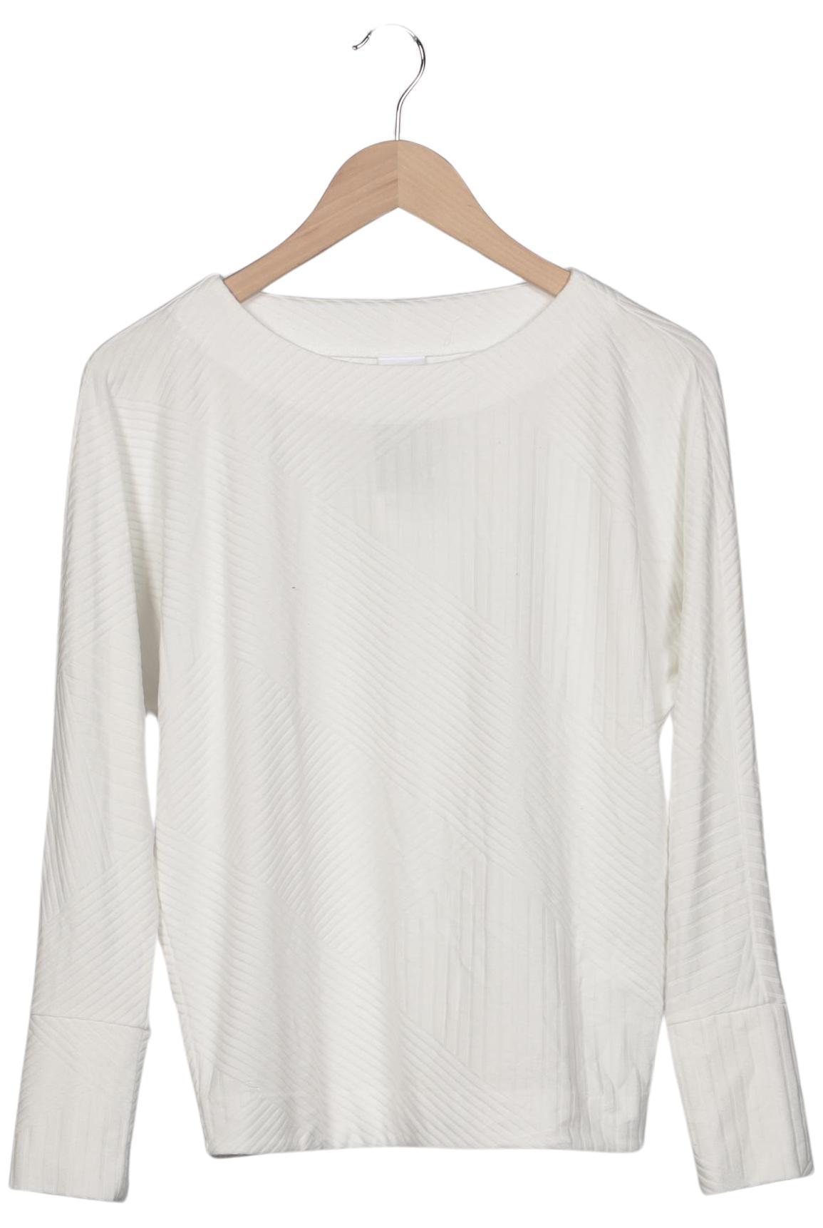 

Madeleine Damen Langarmshirt, weiß, Gr. 34