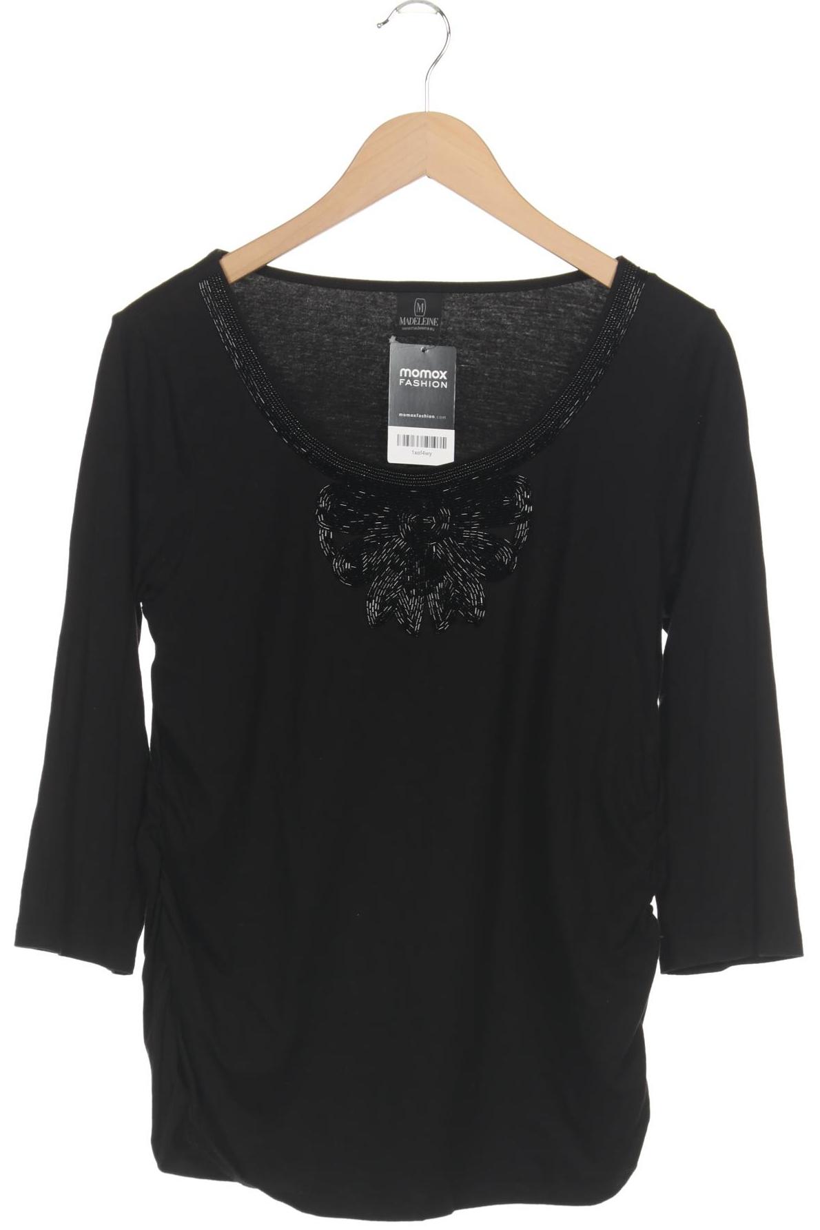 

Madeleine Damen Langarmshirt, schwarz, Gr. 42