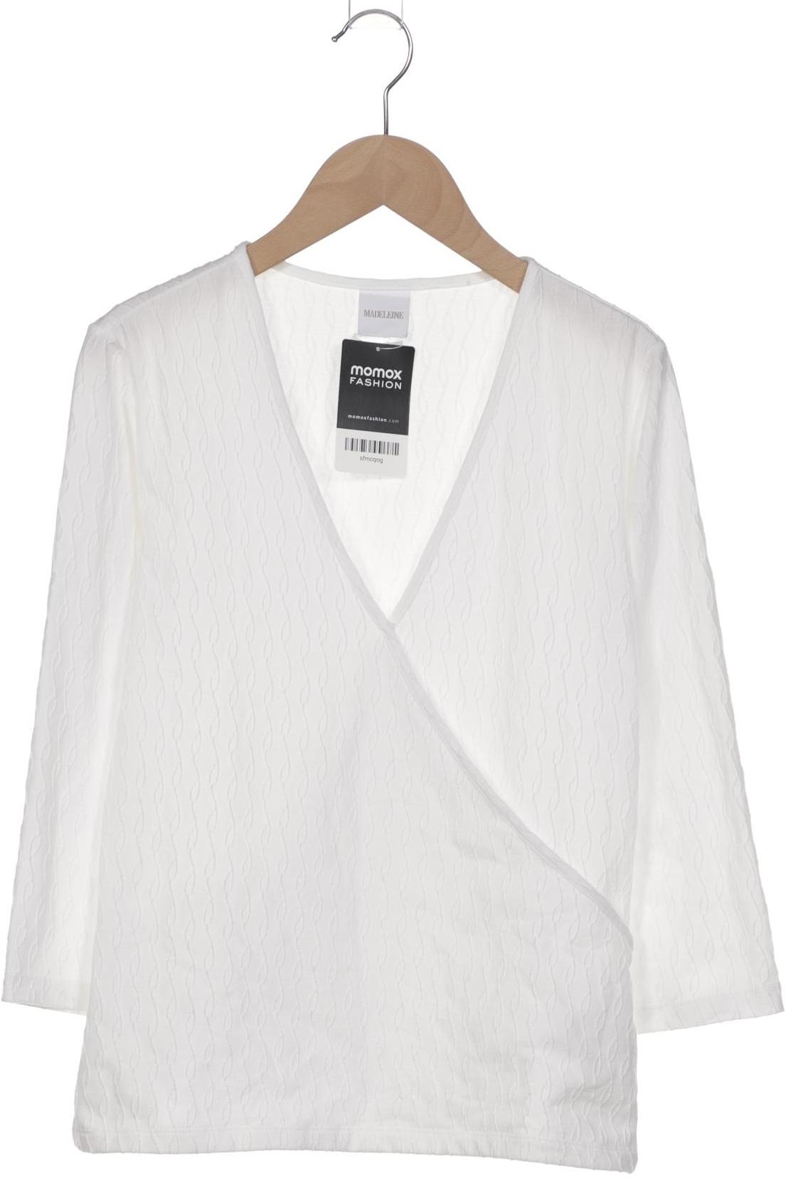 

Madeleine Damen Langarmshirt, weiß, Gr. 36