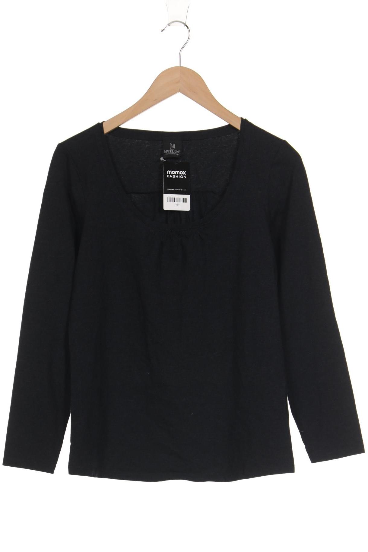 

Madeleine Damen Langarmshirt, schwarz, Gr. 42