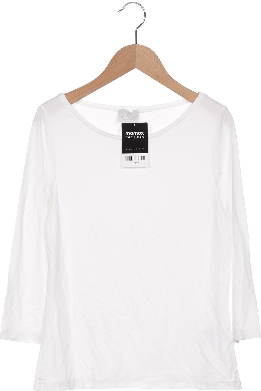 

Madeleine Damen Langarmshirt, weiß, Gr. 36