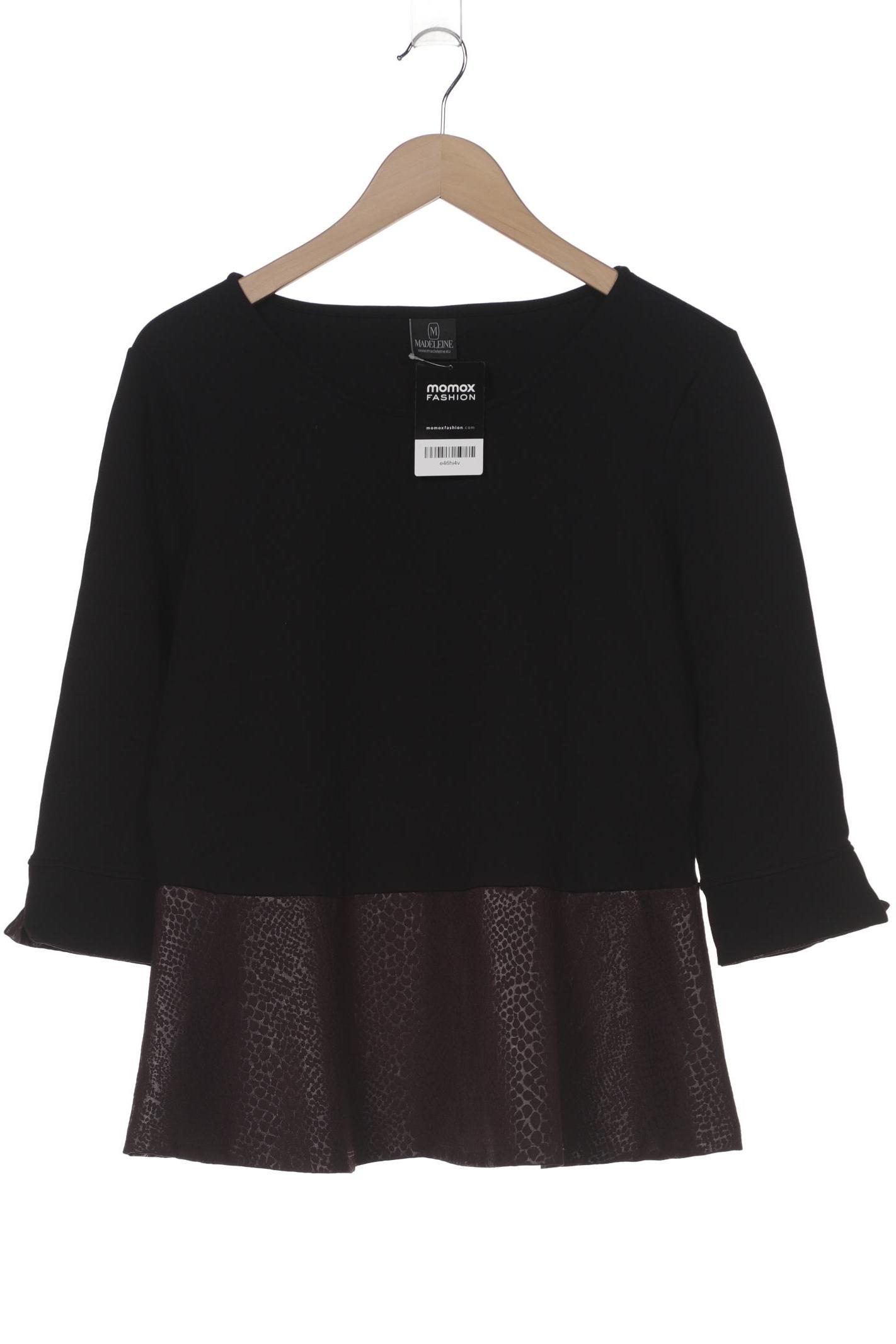 

Madeleine Damen Langarmshirt, schwarz, Gr. 46