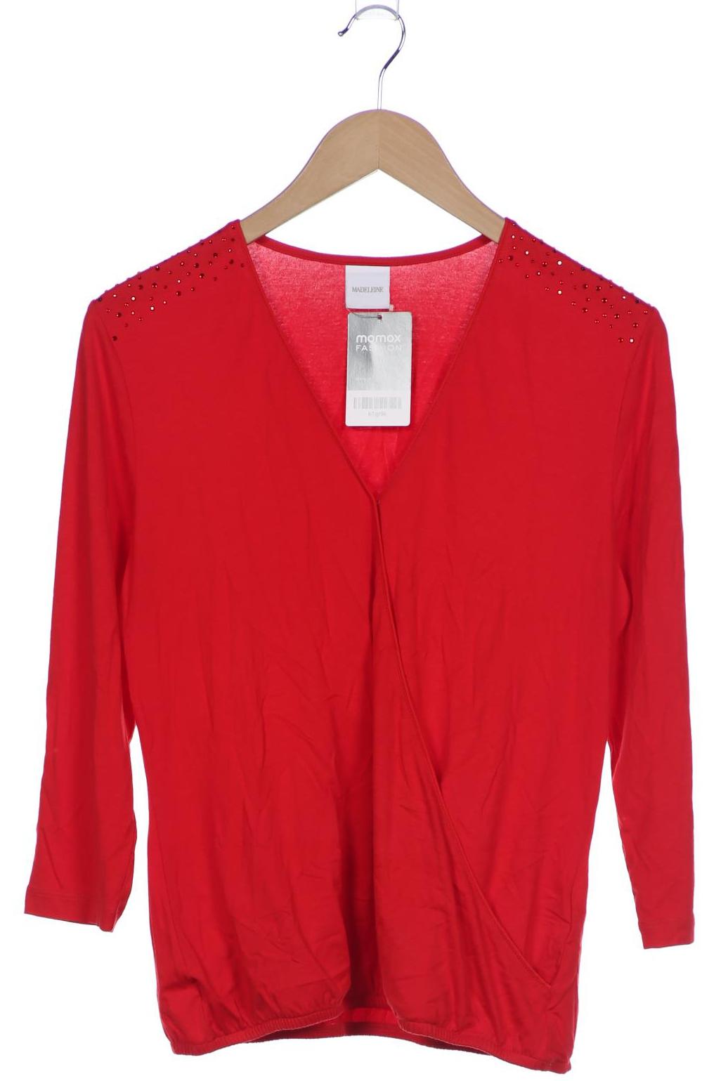 

Madeleine Damen Langarmshirt, rot, Gr. 38
